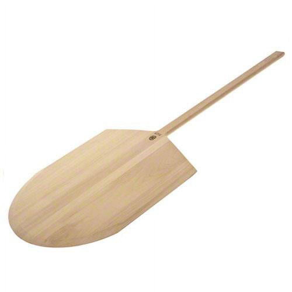 Beige Wooden 42-Inch Long Handle Pizza Peel