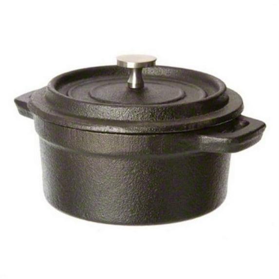 American Metalcraft CIPR42 Cast Iron, 5.6" Length x 4.6" Width, Black