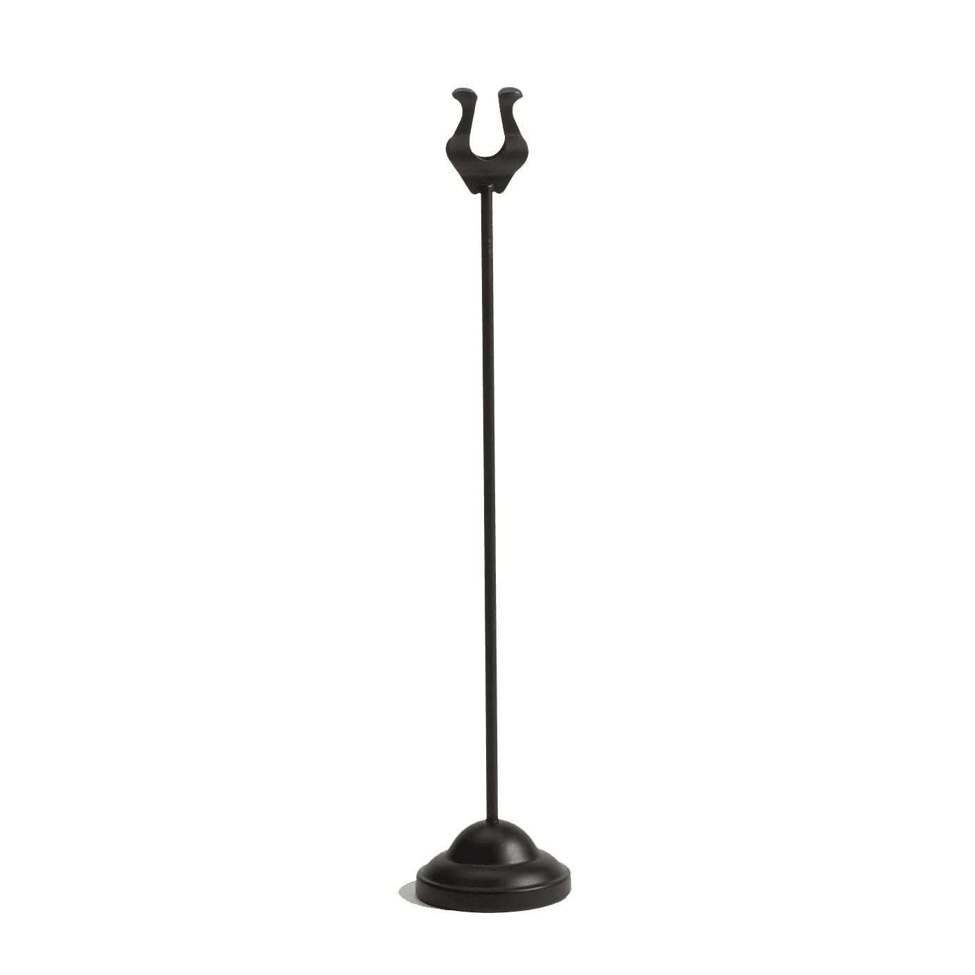 Black 12" Harp Style Table Number Stand