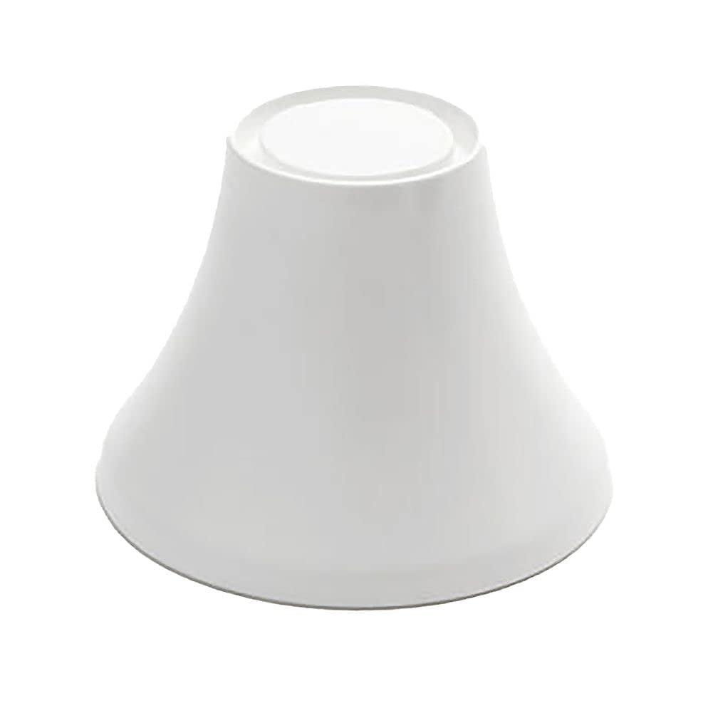 American Metalcraft LFTW65 Melamine Pedestal, White, 4-7/8"