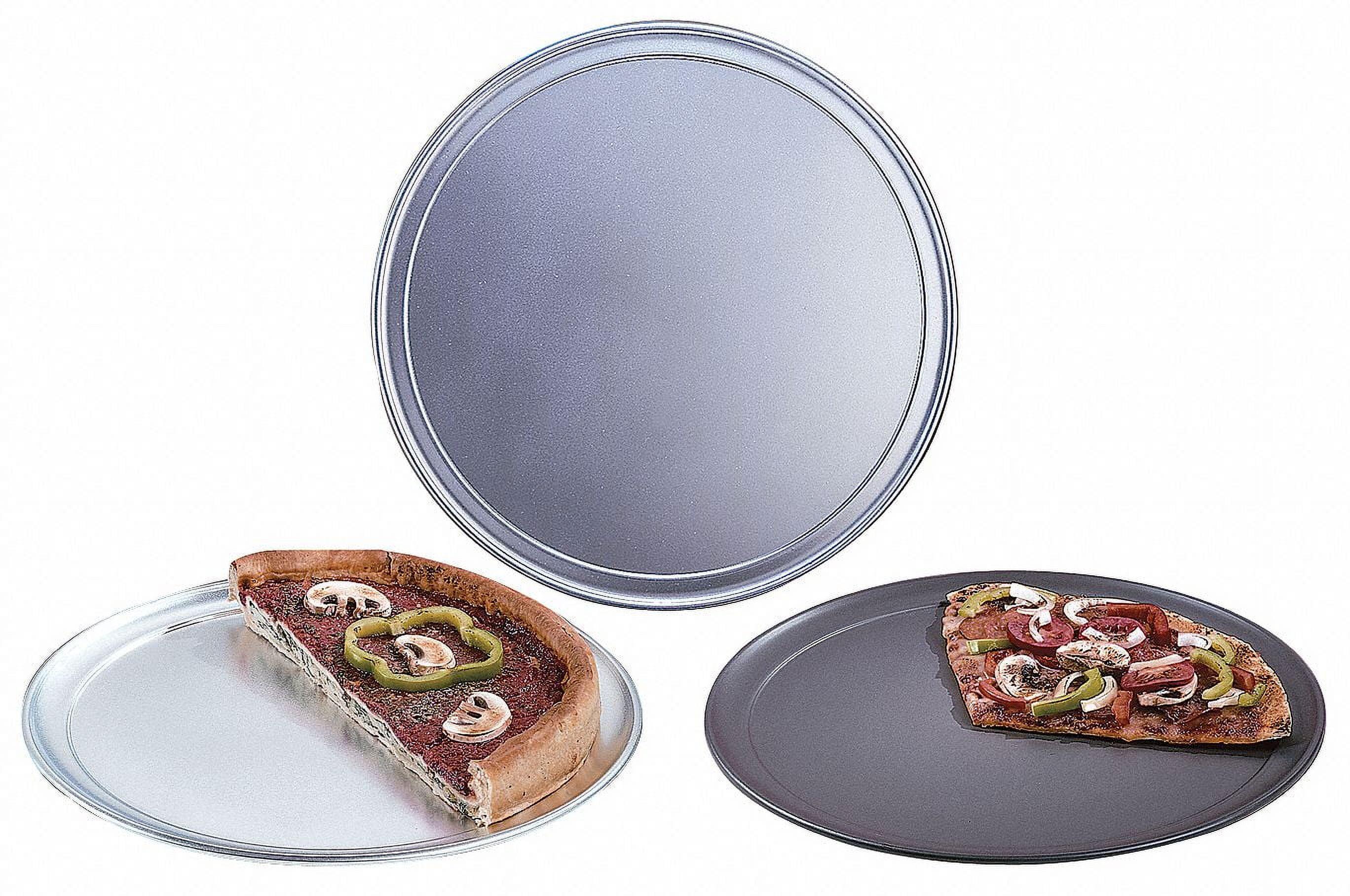 9-Inch Silver Aluminum Round Pizza Pan