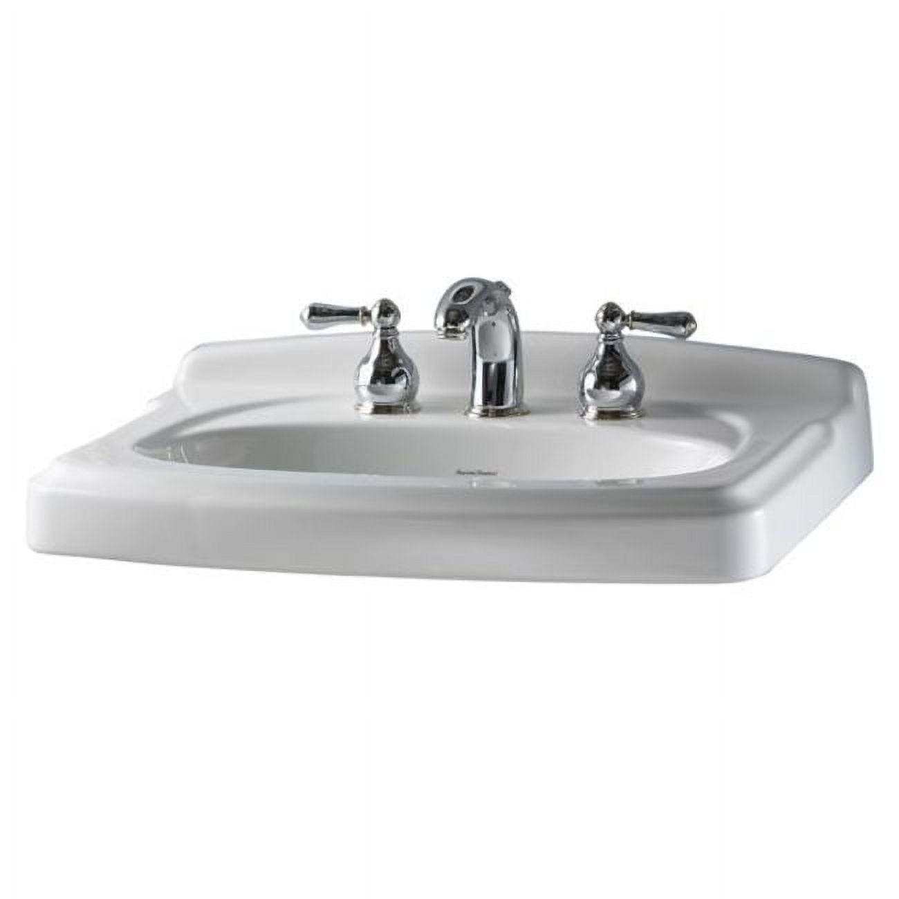 American Standard Portsmouth 19.5'' Ceramic Rectangular Bathroom Sink with Overflow