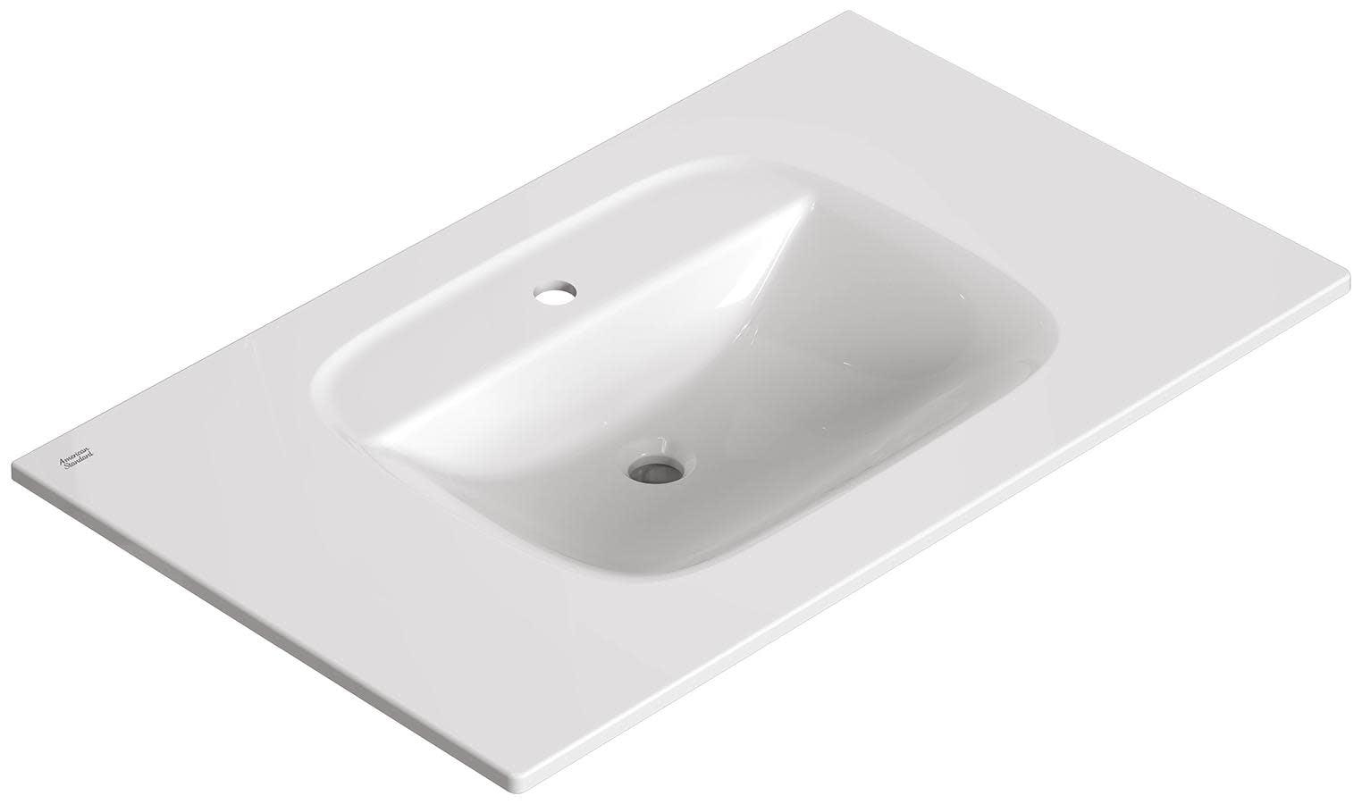 Aspirations 34'' Vitreous China Single Bathroom Vanity Top with Sink