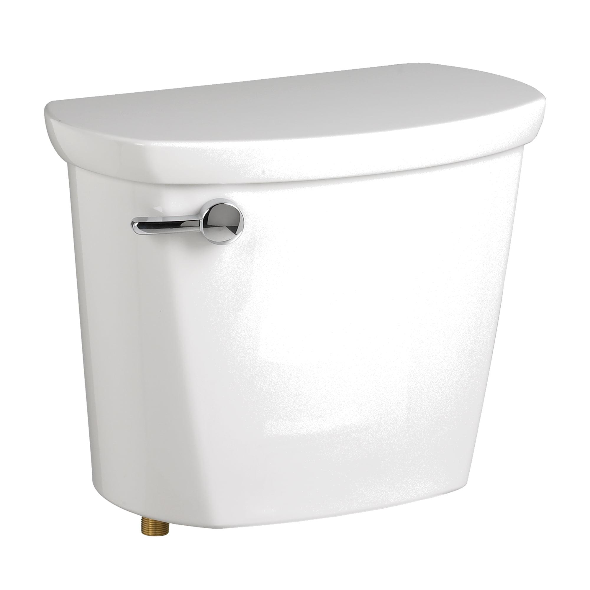 White Single Flush Toilet Tank with EverClean Surface