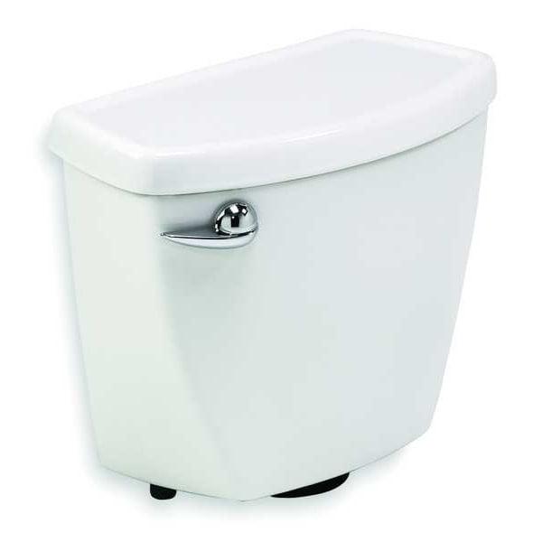 White Porcelain Single Flush Toilet Tank with Locking Device