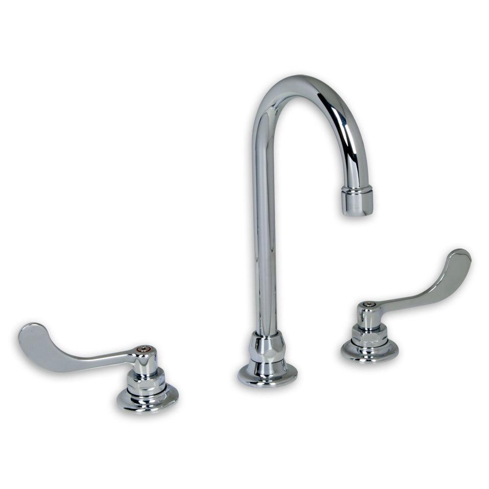 Monterrey 8" Widespread Polished Chrome Brass Bathroom Faucet