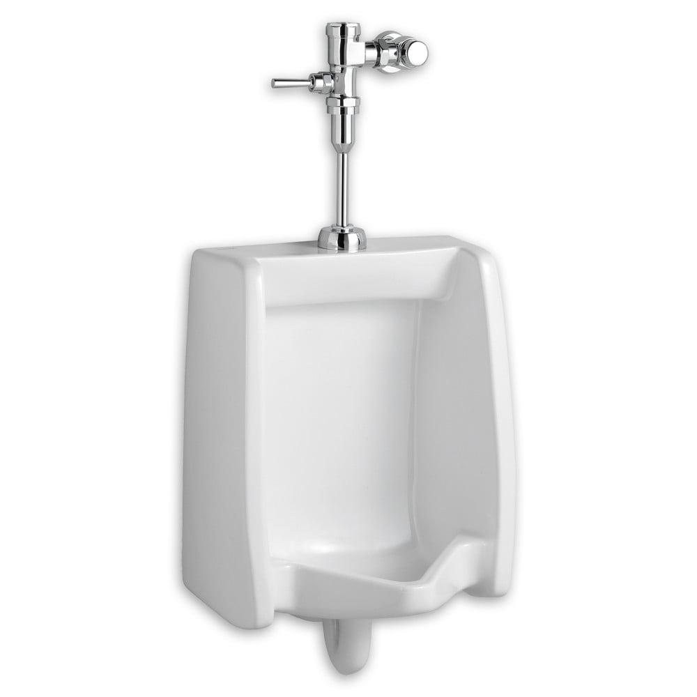 White Porcelain Ultra High Efficiency Manual Flush Urinal