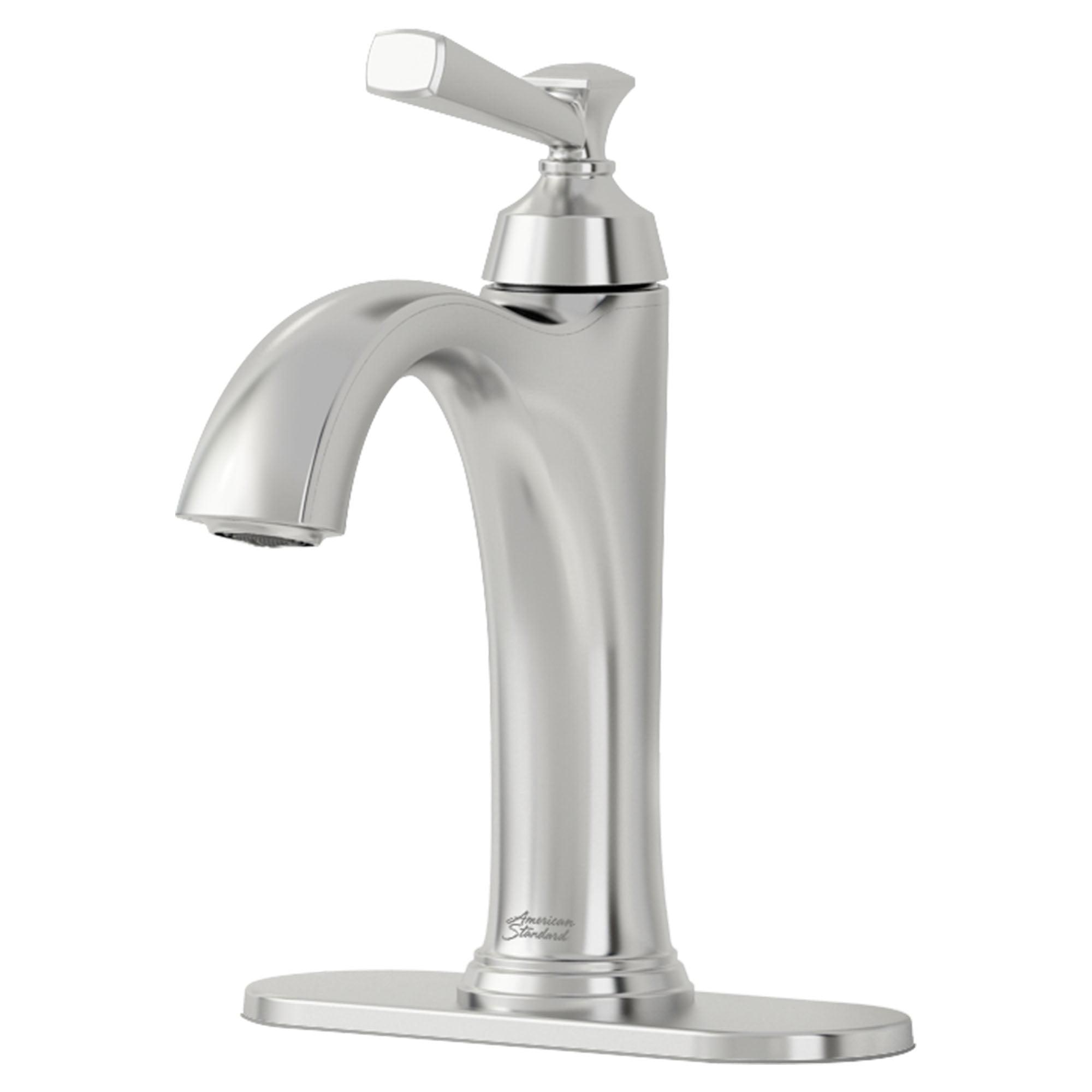 Glenmere Polished Chrome Single Hole Bathroom Faucet