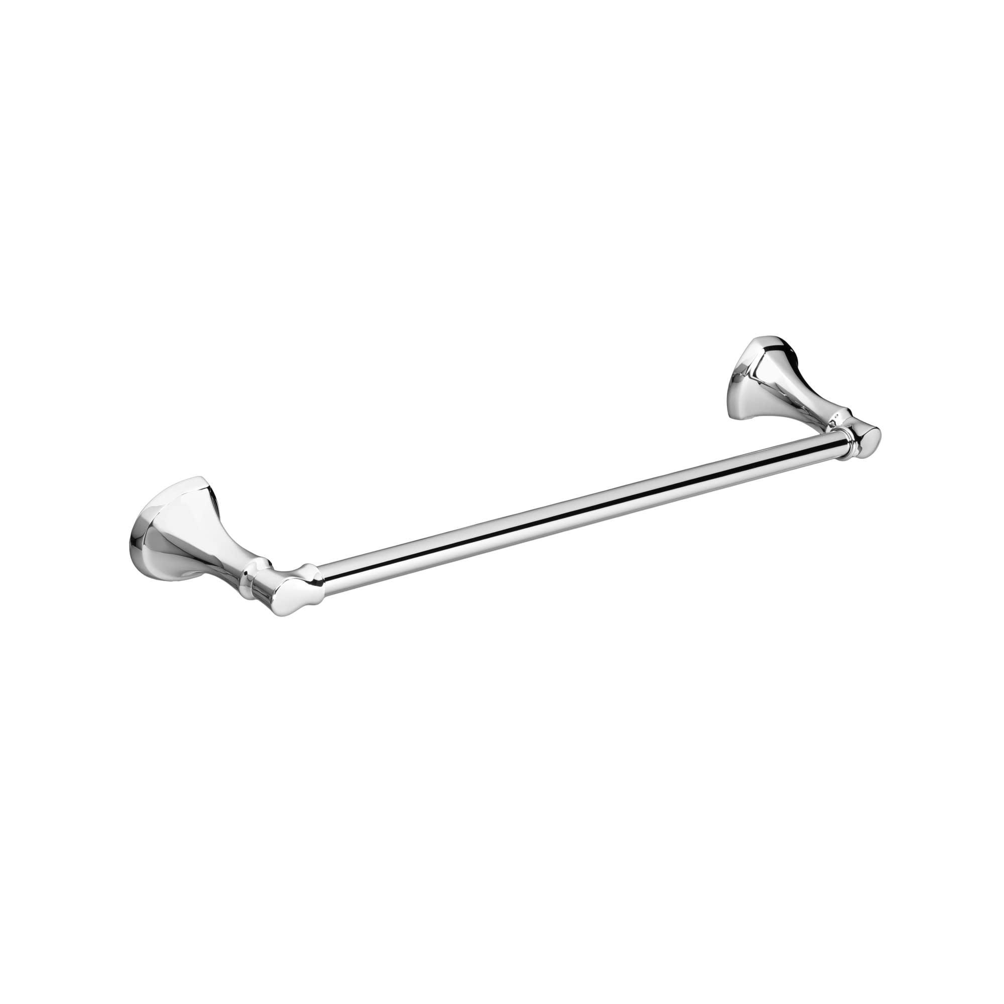 Polished Chrome 18" Wall Mounted Towel Bar