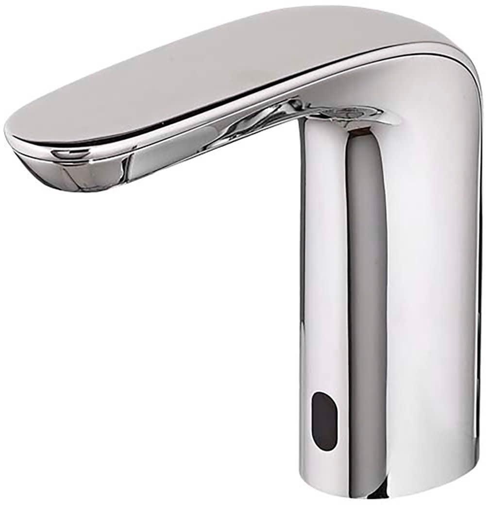 Polished Chrome Single Hole Bathroom Faucet with Sensor