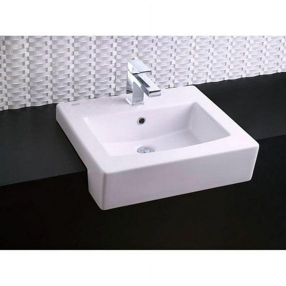 american standard 8412000.002 boxe semi- countertop sink towel bar