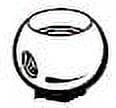 American Standard 909410-0020A Handle Ball For Lever-Hampton/Silouette - Chrome