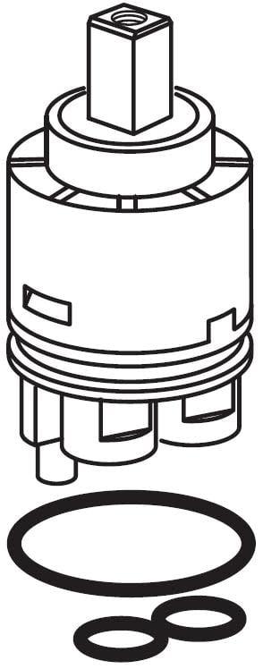 American Standard Durable Brass and Plastic Valve Cartridge