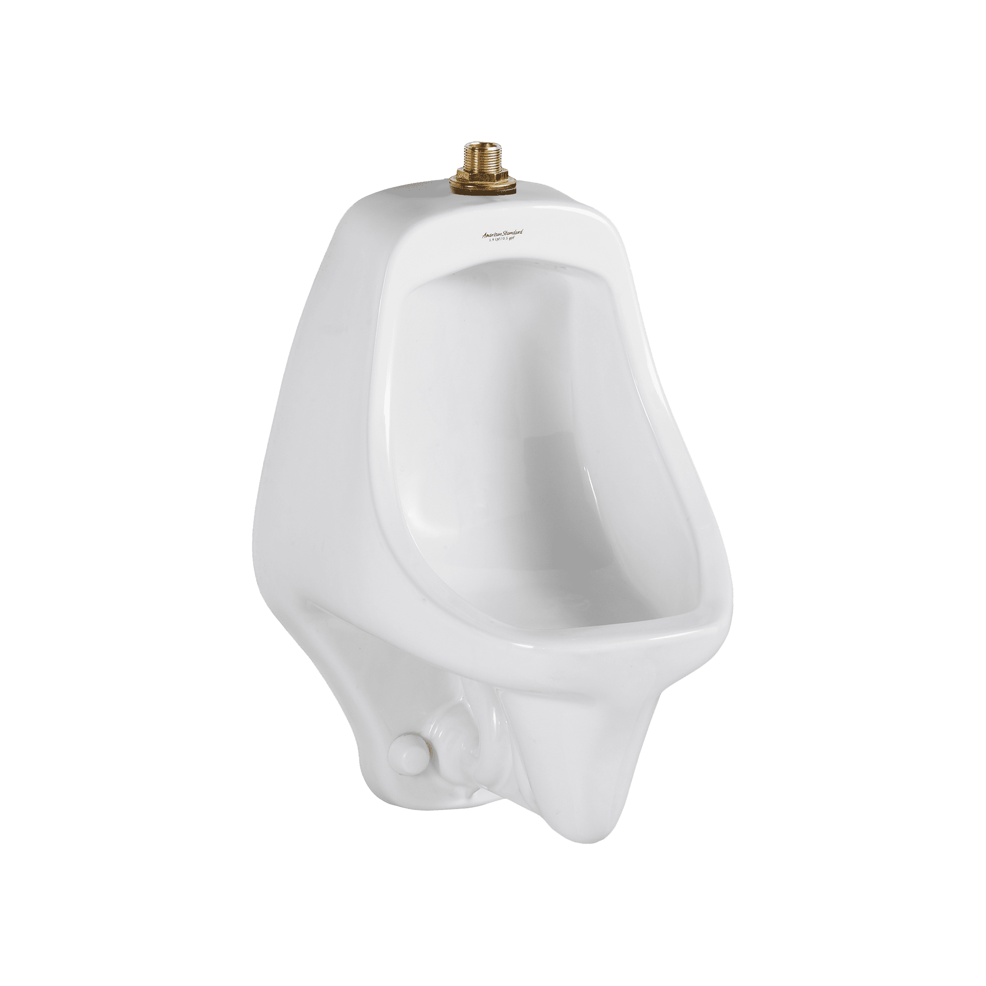 Allbrook White Vitreous China High Efficiency Urinal