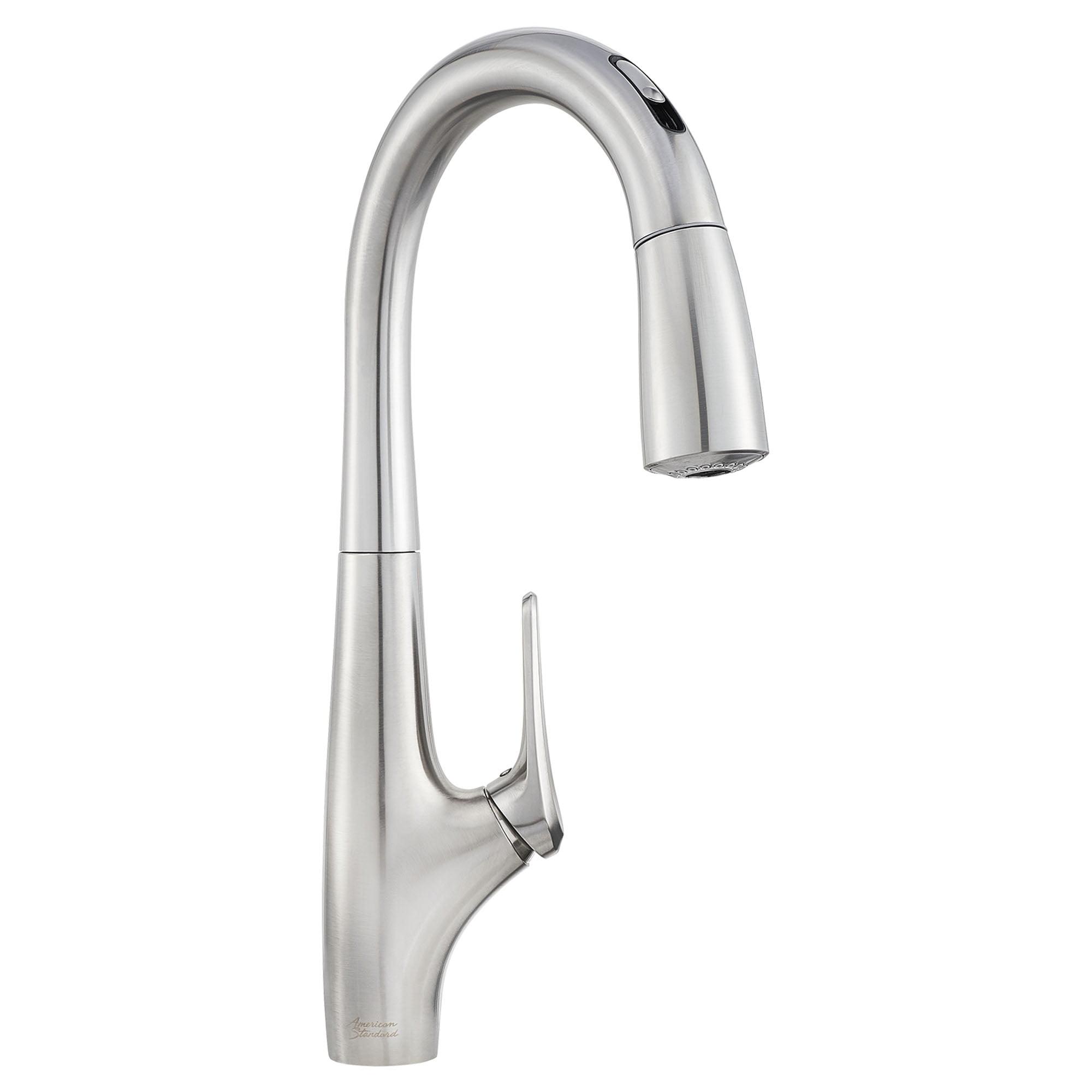 Avery Stainless Steel Pull-Down Kitchen Faucet with Spray