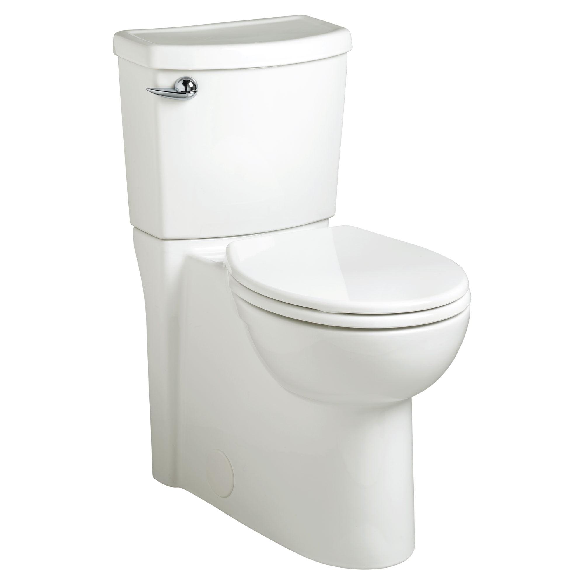 White Two-Piece Elongated Siphonic Jet Toilet