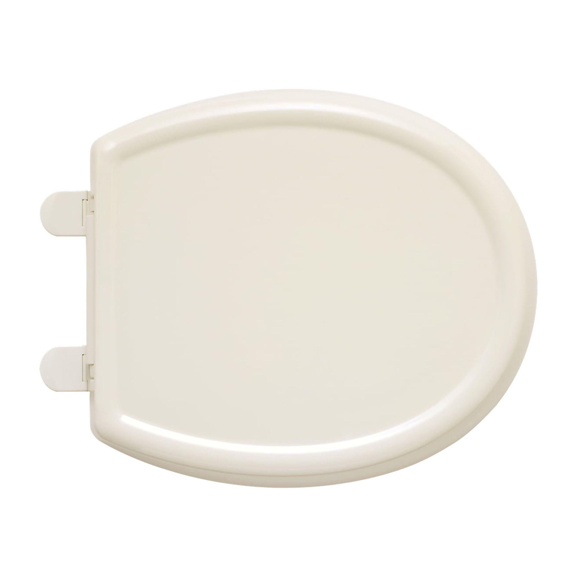 Linen Slow Close Round Plastic Toilet Seat with Lid