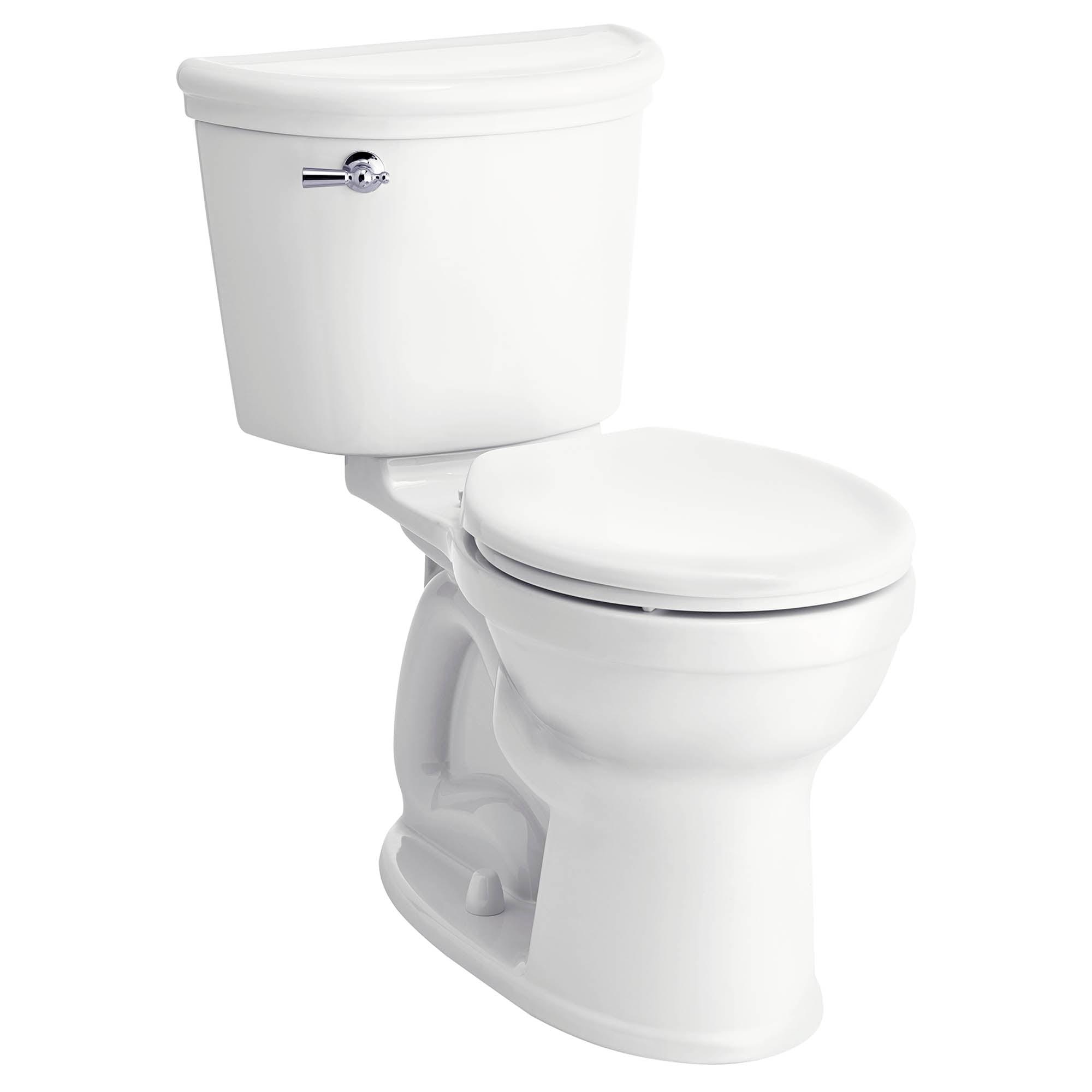 American Standard 1.28 Gallons GPF Elongated Comfort Height Floor Mounted Two-Piece Toilet (Seat Not Included)