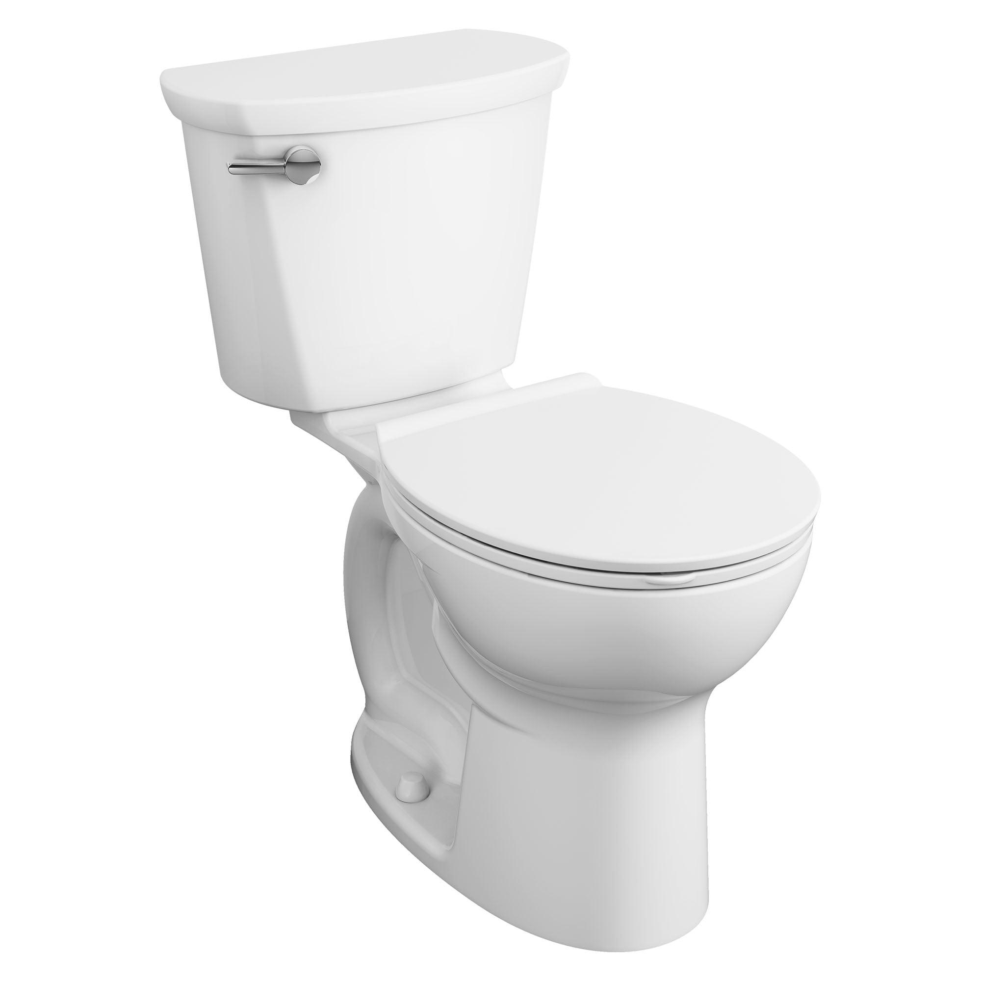 White Round Dual Flush High Efficiency Toilet