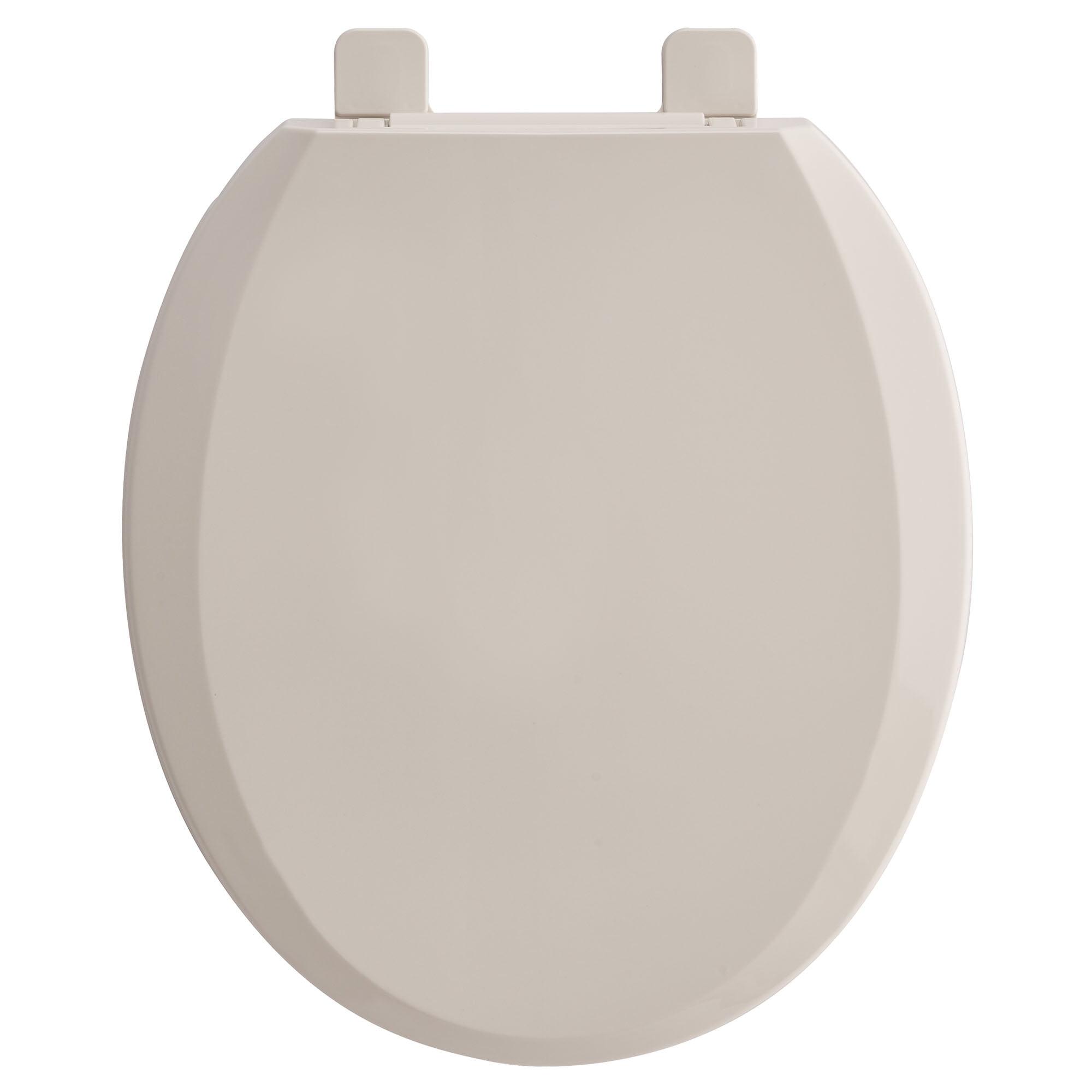 American Standard Cardiff Slow-Close Round Toilet Seat in Bone