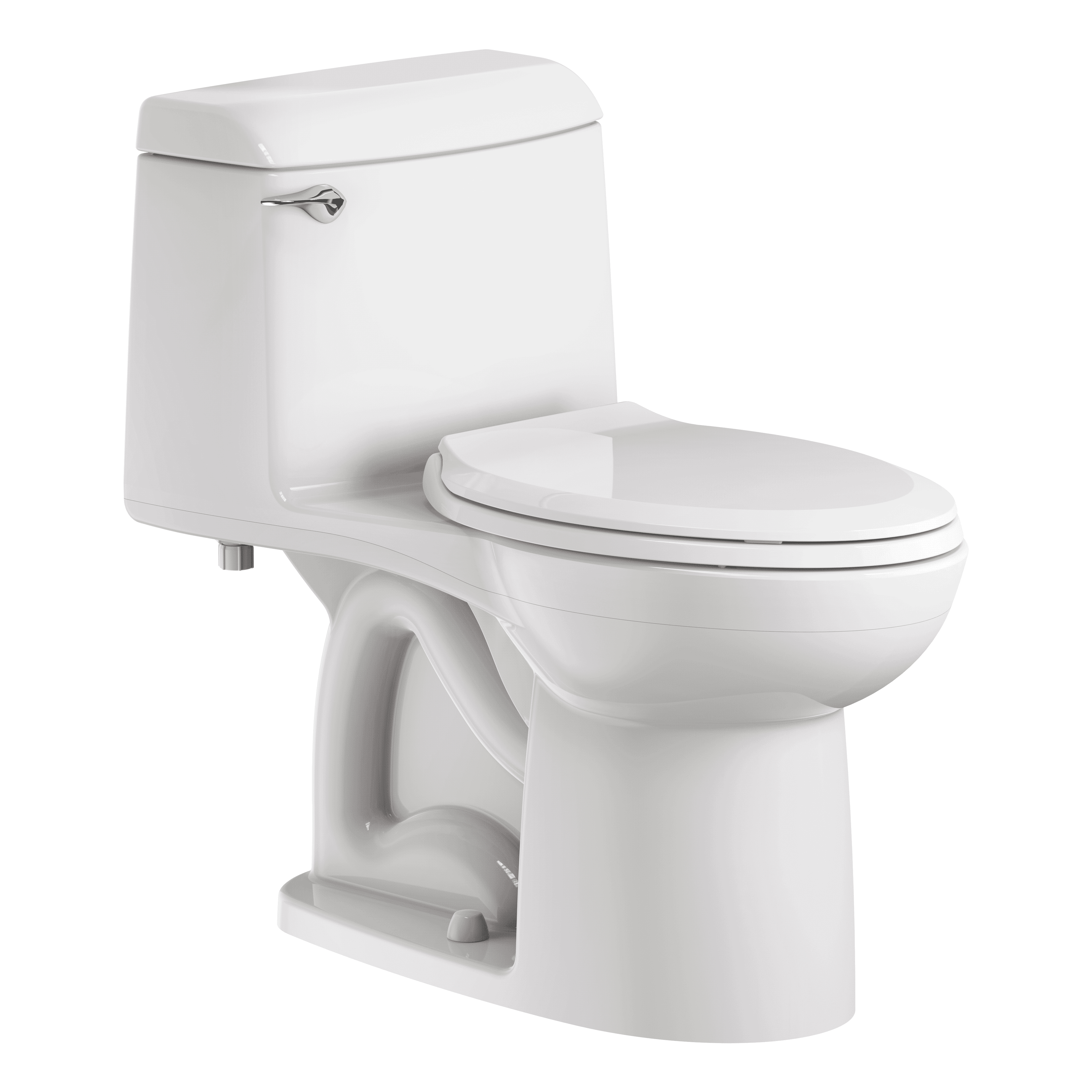 Champion 4 White Vitreous China Elongated Two-Piece Toilet