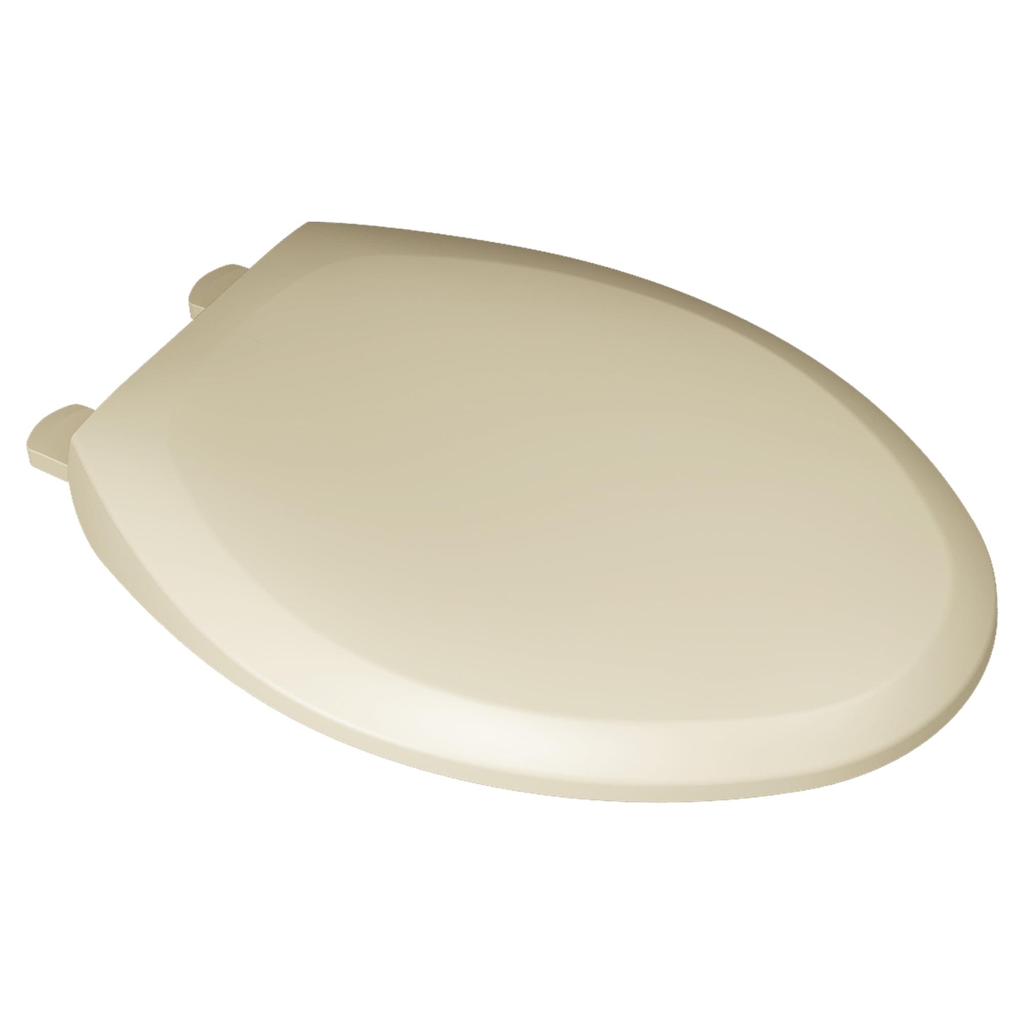 Bone Slow-Close Elongated Toilet Seat with Lift-Off Hinges