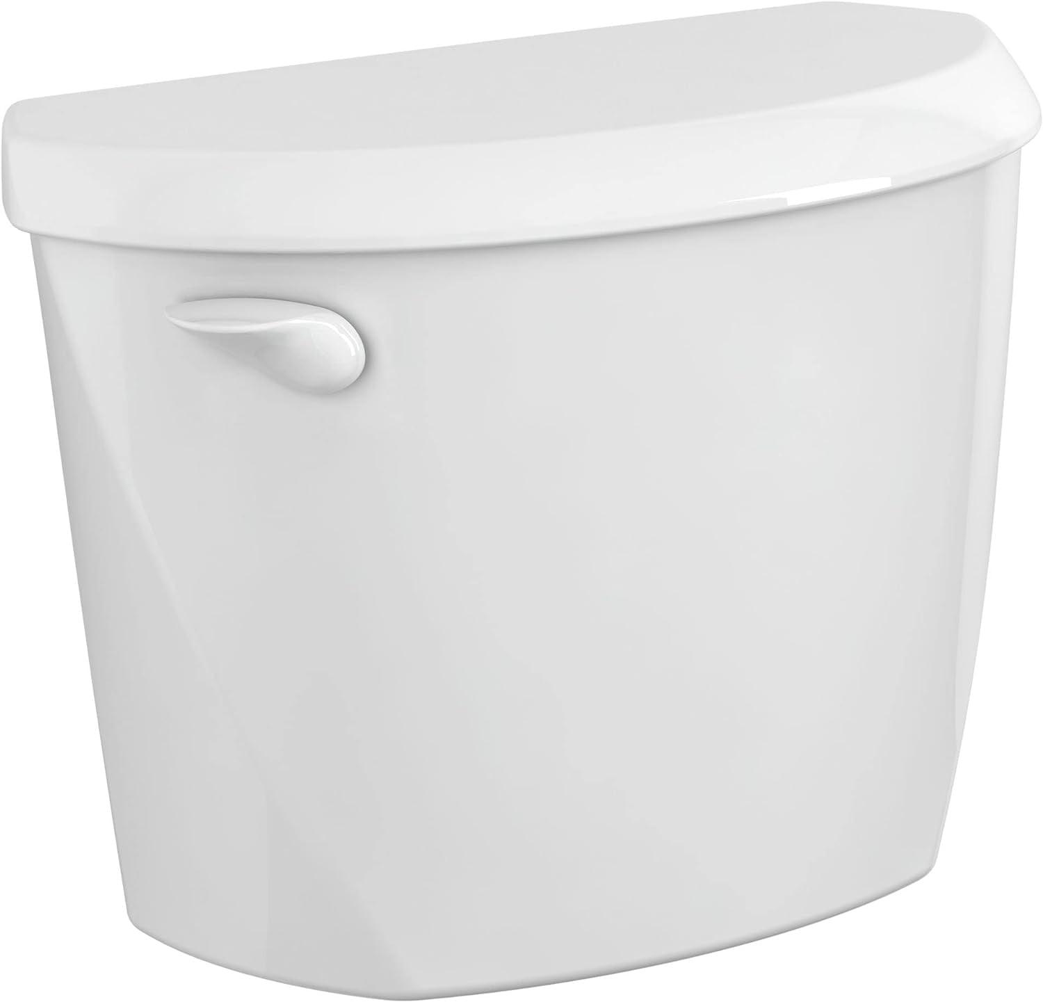 White Vitreous China Water-Saving Toilet Tank