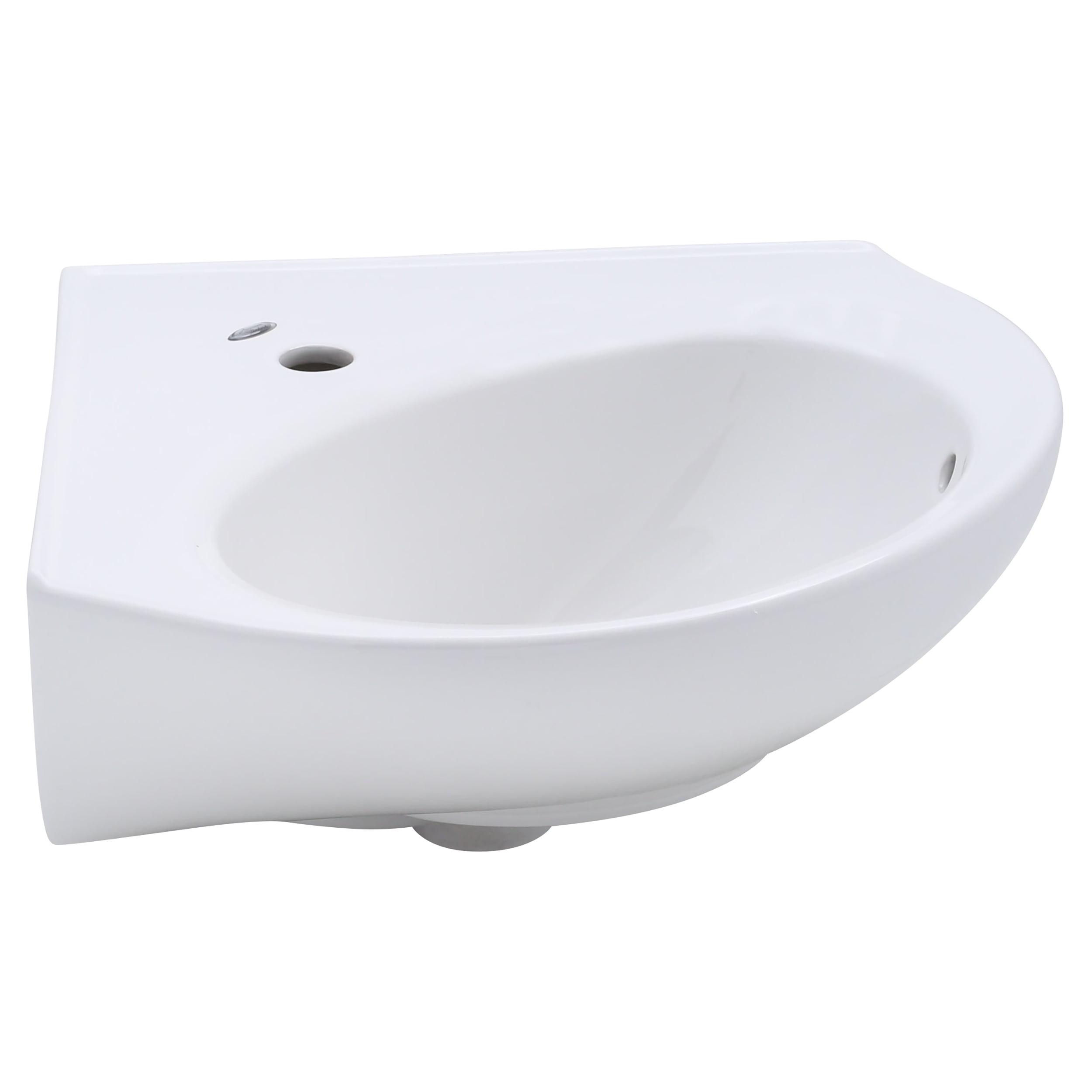 American Standard Cornice 15.5'' White Vitreous China Specialty Bathroom Sink with Overflow