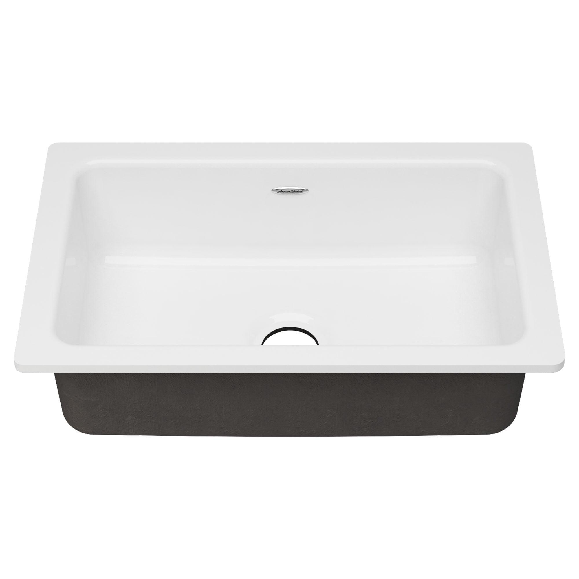 Delancey 30'' L Undermount Single Bowl Cast Iron Kitchen Sink