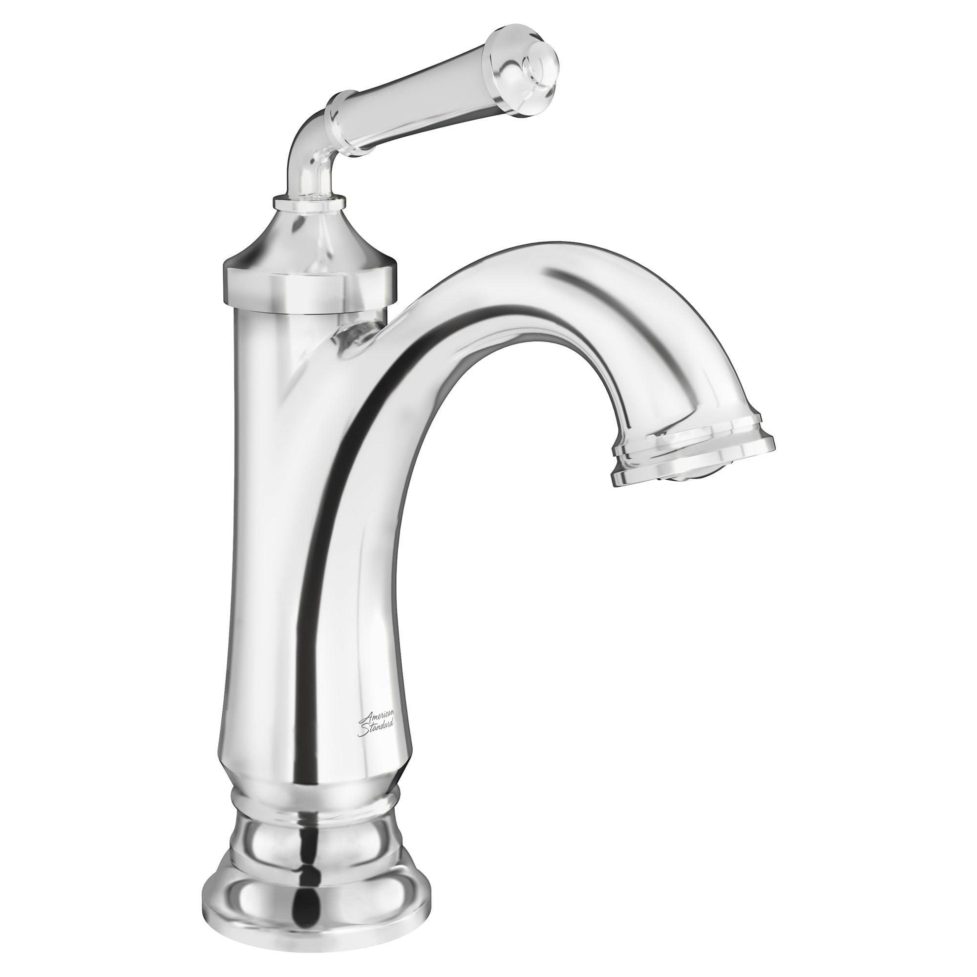 Delancey Polished Chrome Single-Handle Bathroom Faucet