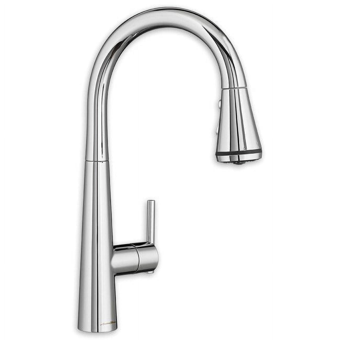 Edgewater Polished Chrome Pull-Down Kitchen Faucet with Spray