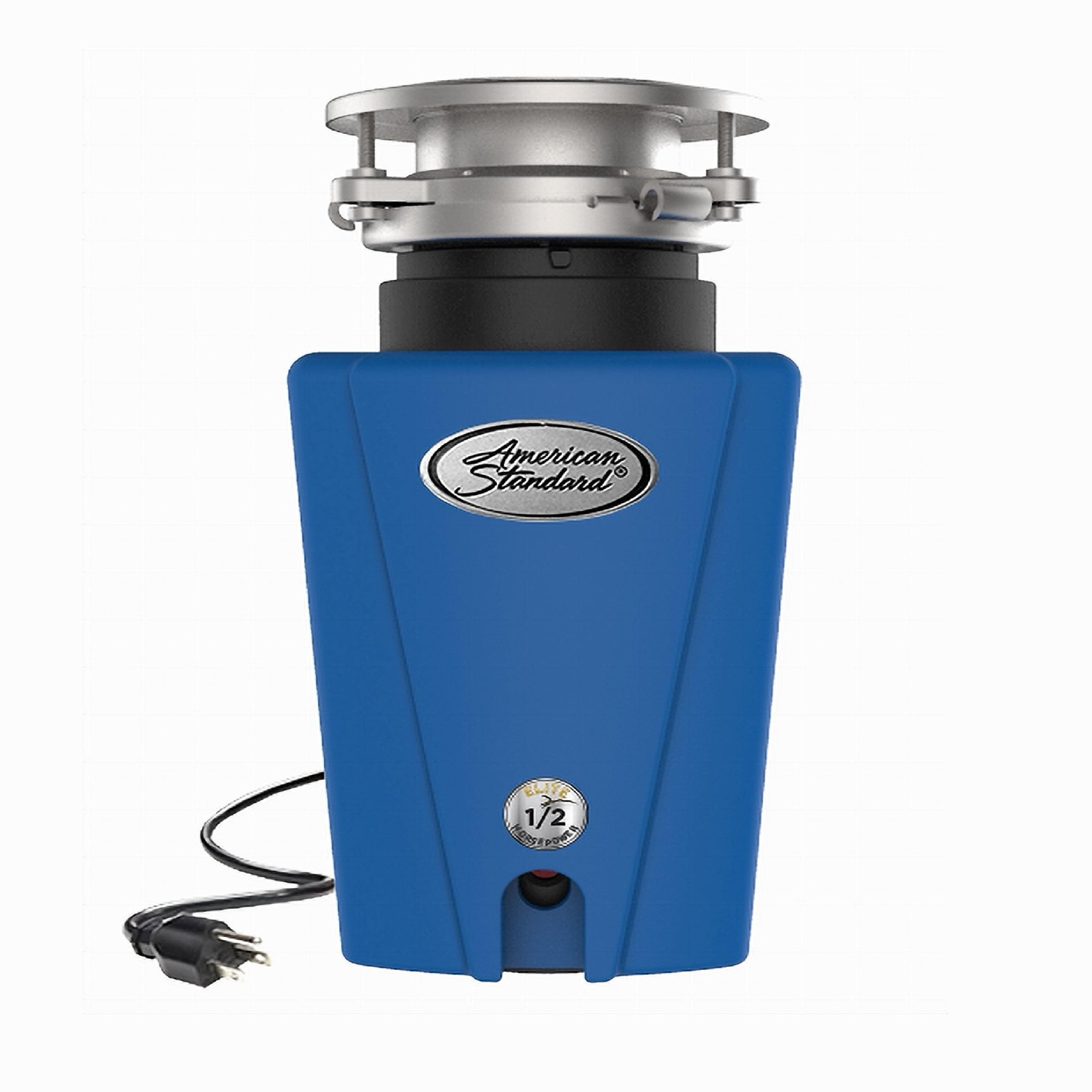 American Standard Blue 1/2 HP Continuous Feed Garbage Disposal