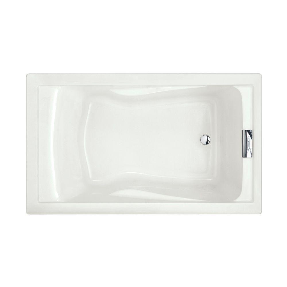 Evolution 60'' x 36'' Alcove / Tile In Soaking Bathtub