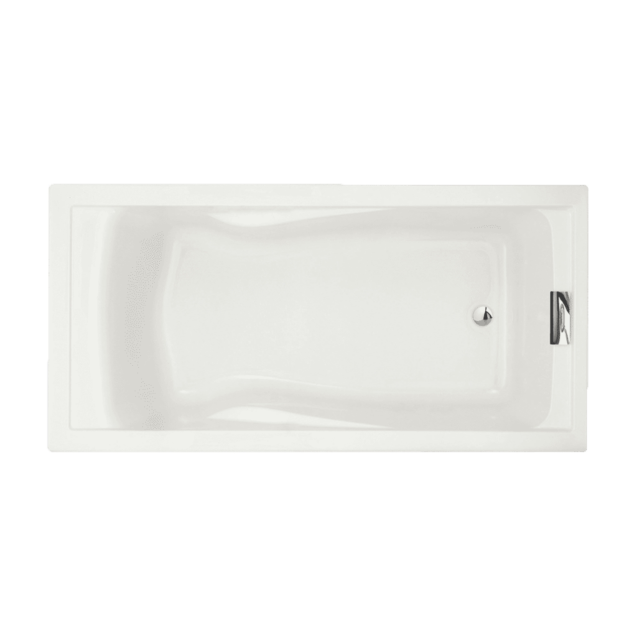 Evolution 72'' x 36'' Soaking Acrylic Bathtub