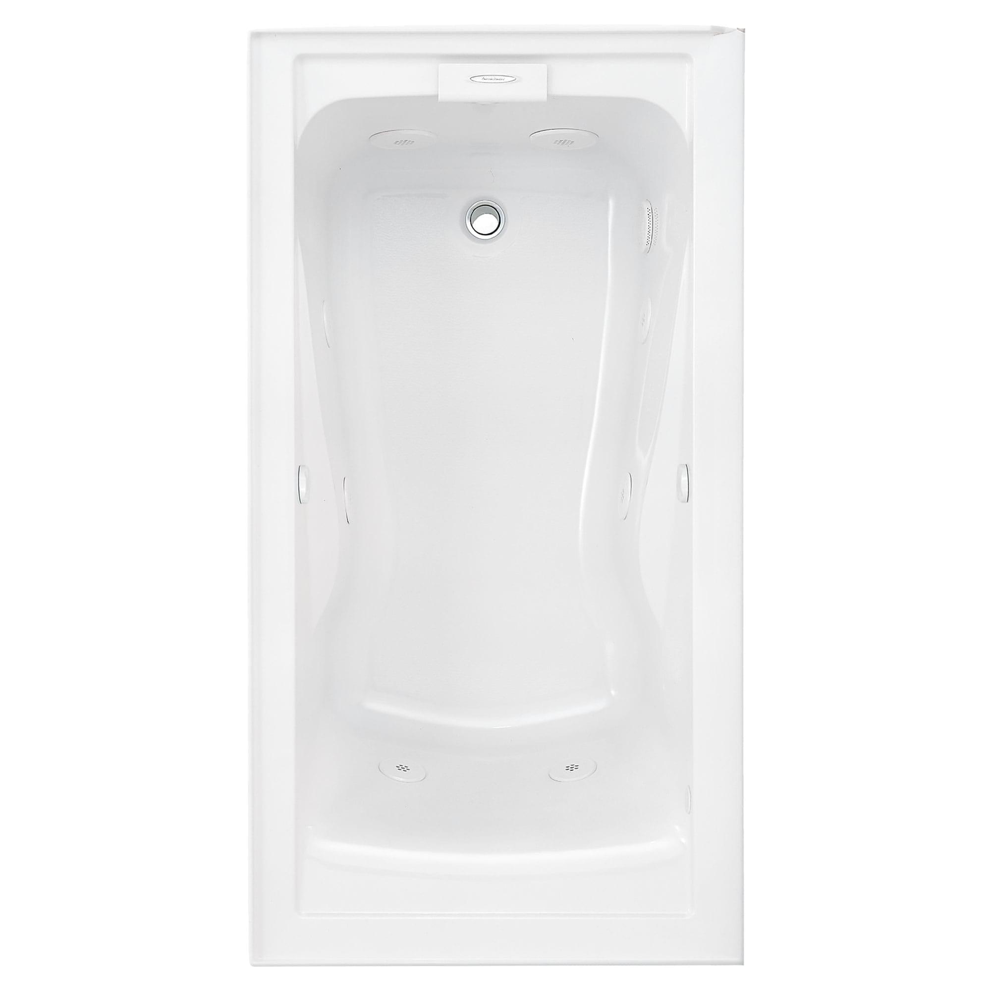 Evolution 60'' x 32'' Drop-In Soaking Fiberglass Bathtub