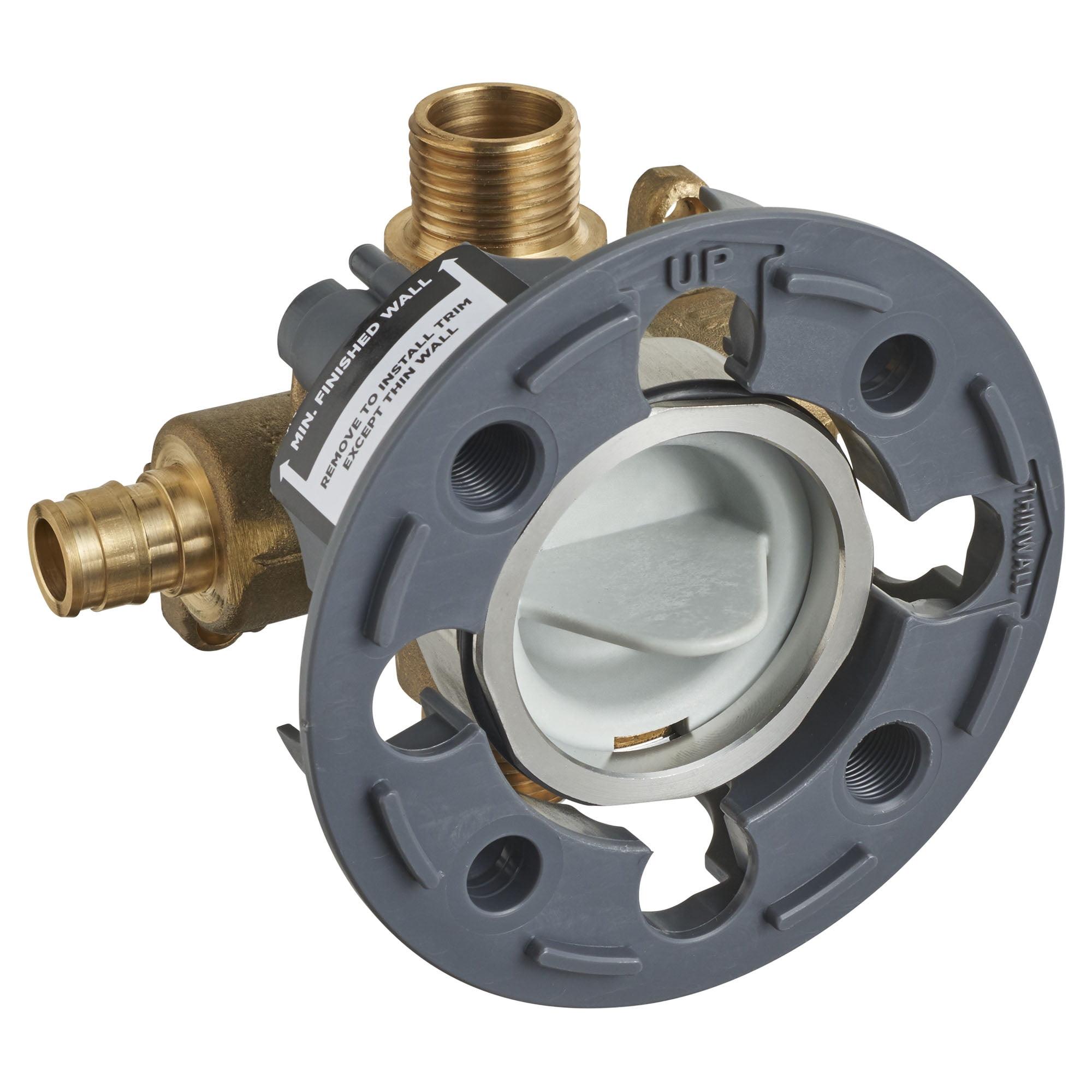 Universal Brass and Stainless Steel Shower Rough-In Valve