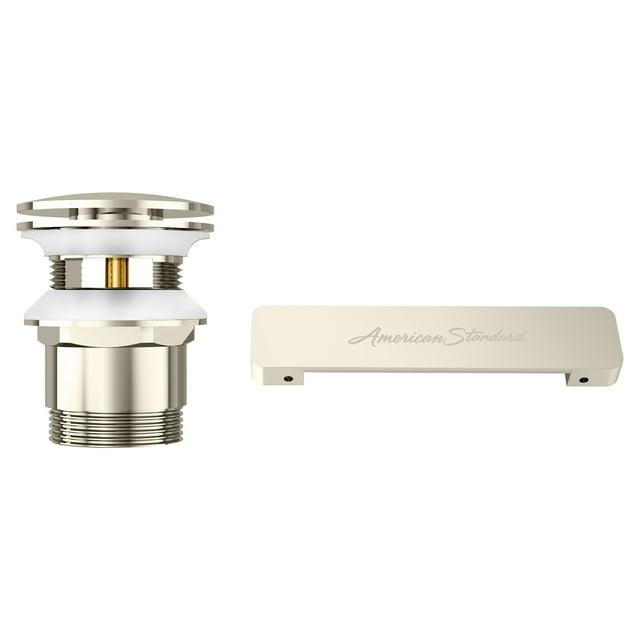 American Standard Freestanding Tub Overflow Cover and Drain Kit in Polished Nickel Drainage Systems