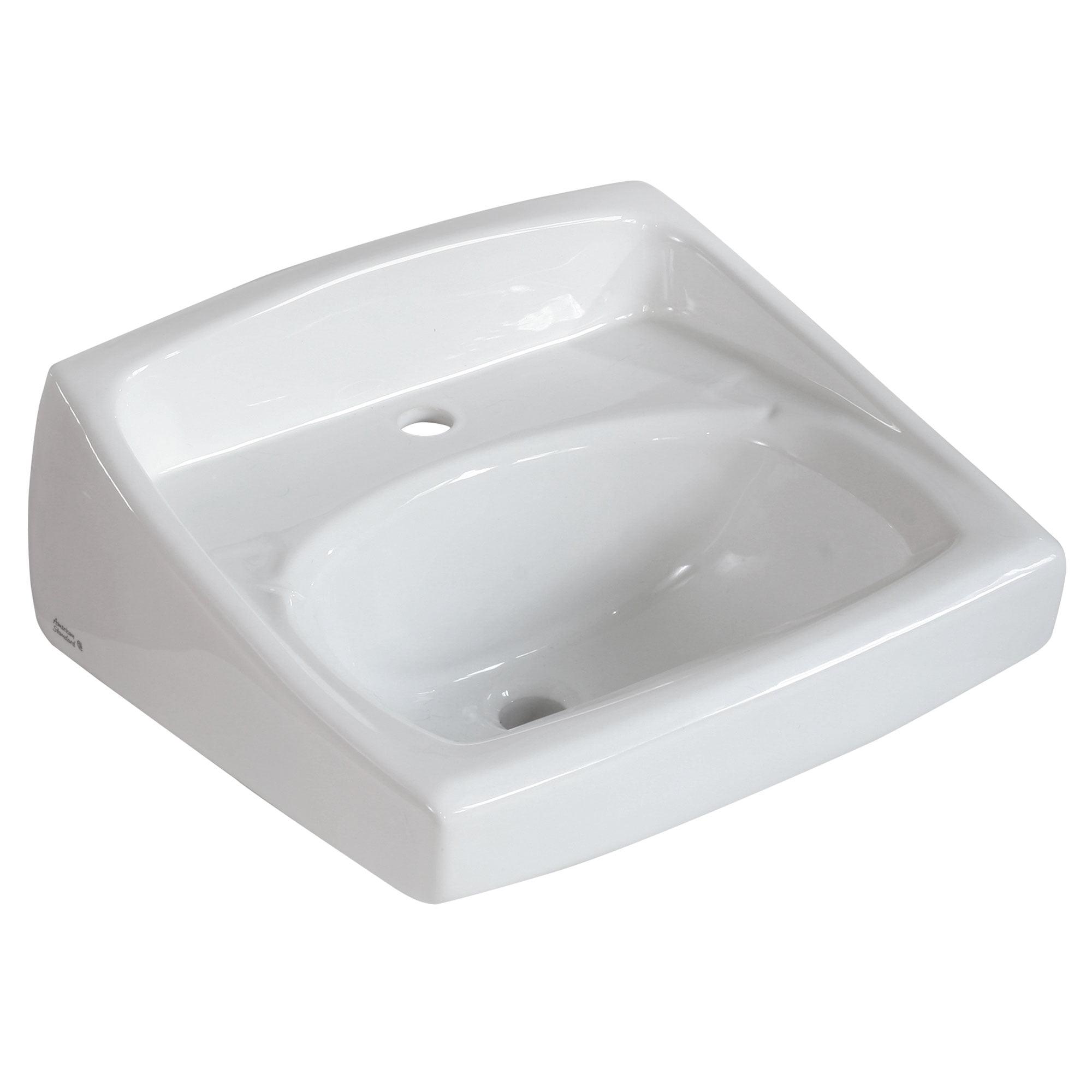 American Standard Lucerne 18.25'' Ceramic Rectangular Bathroom Sink with Overflow