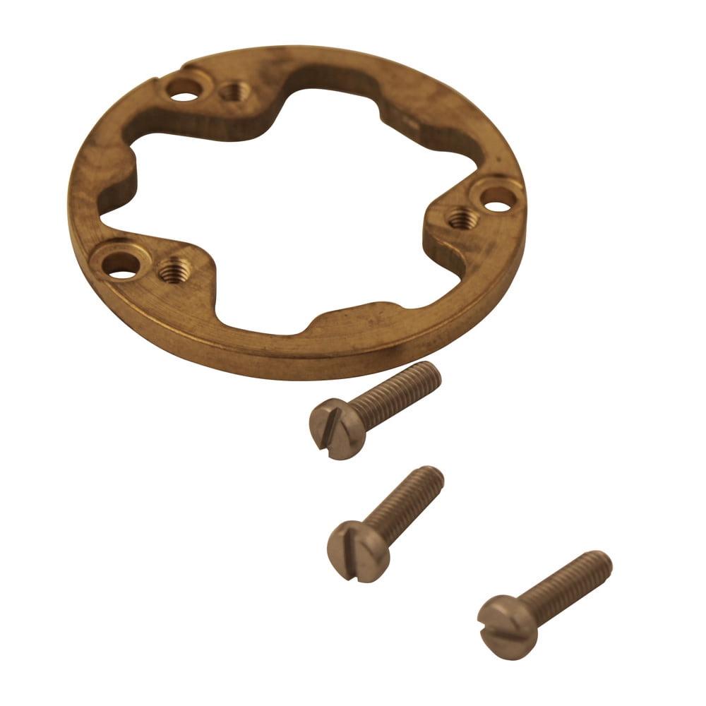 Brass Shower Fixation Ring with Screws