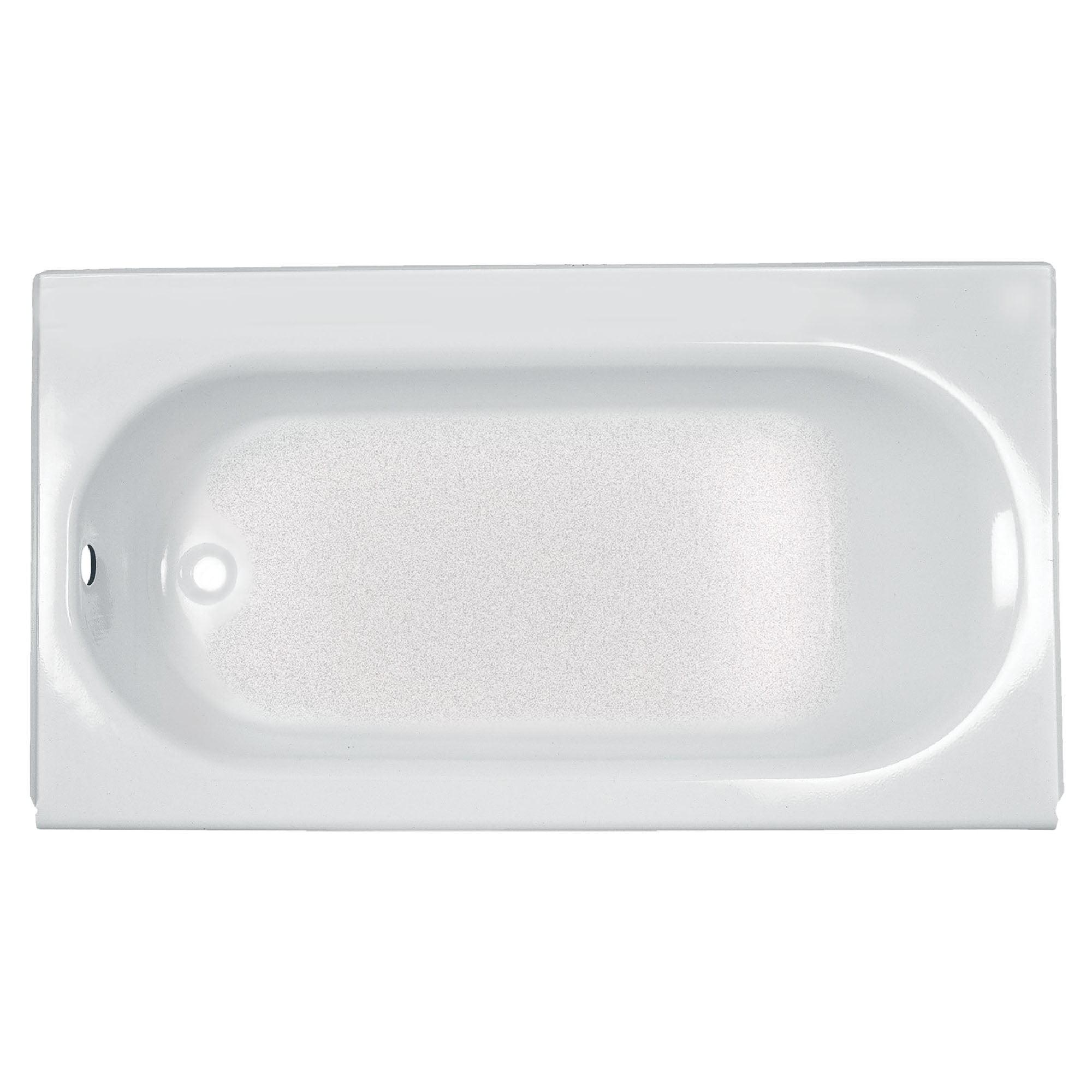 Princeton 61'' White Porcelain Alcove Bathtub with Left Drain