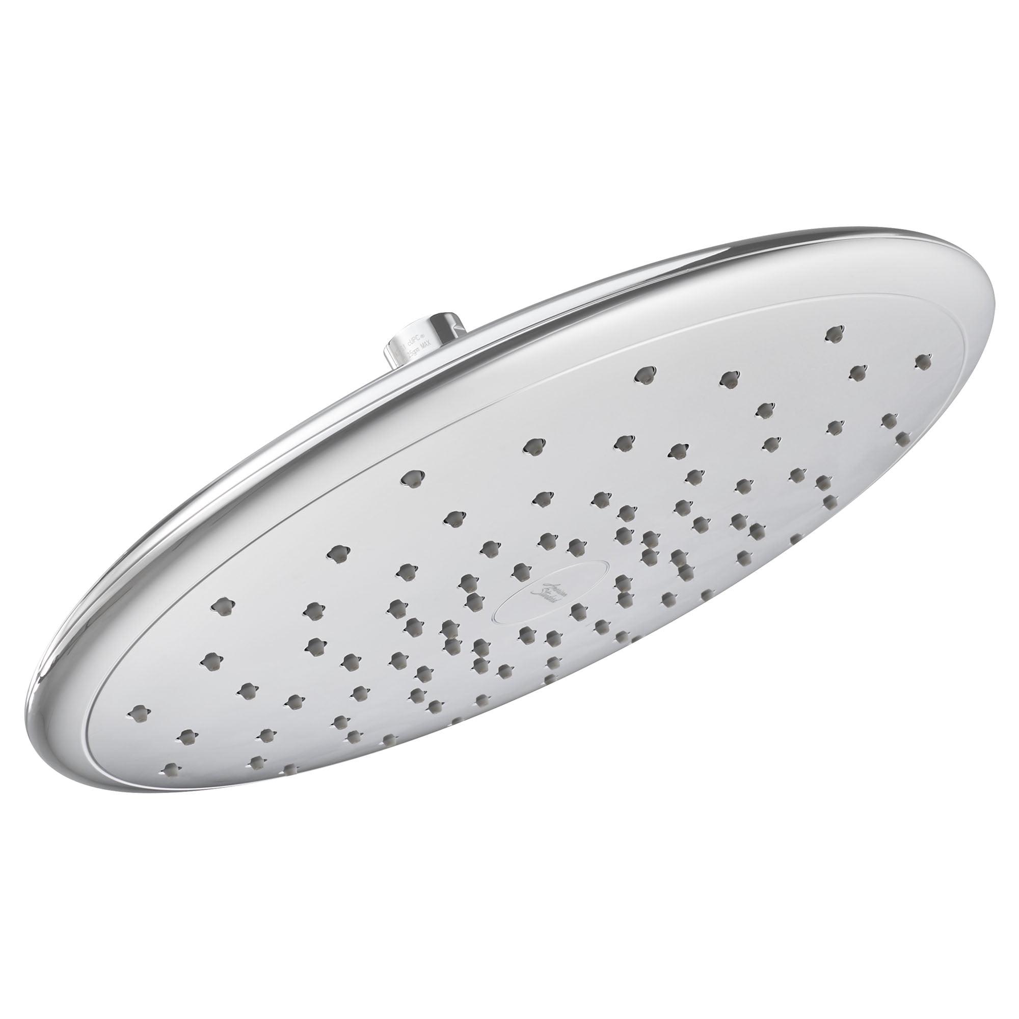 American Standard Spectra+ Rain 11-in Rain Shower Head 2.5 GPM in Polished Chrome