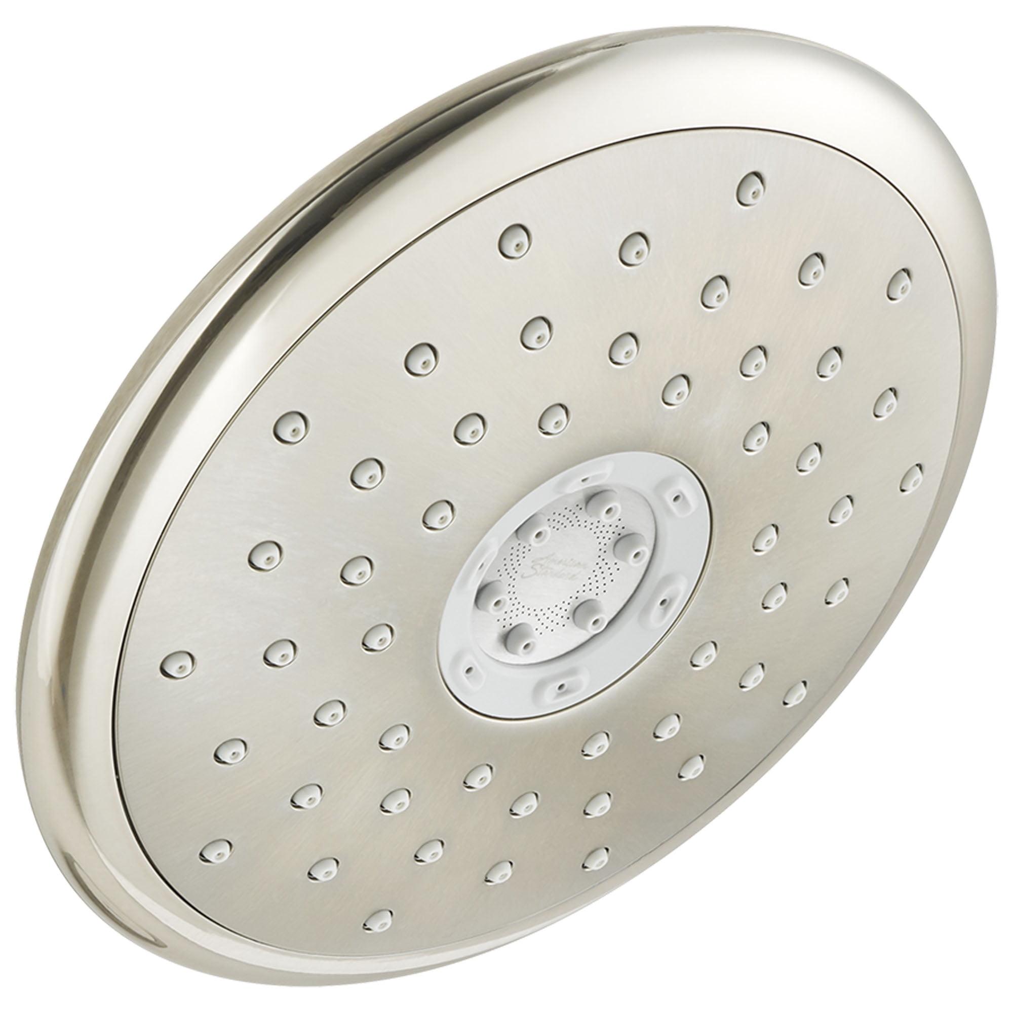 Spectra+ Brushed Nickel 4-Function Wall Mounted Shower Head