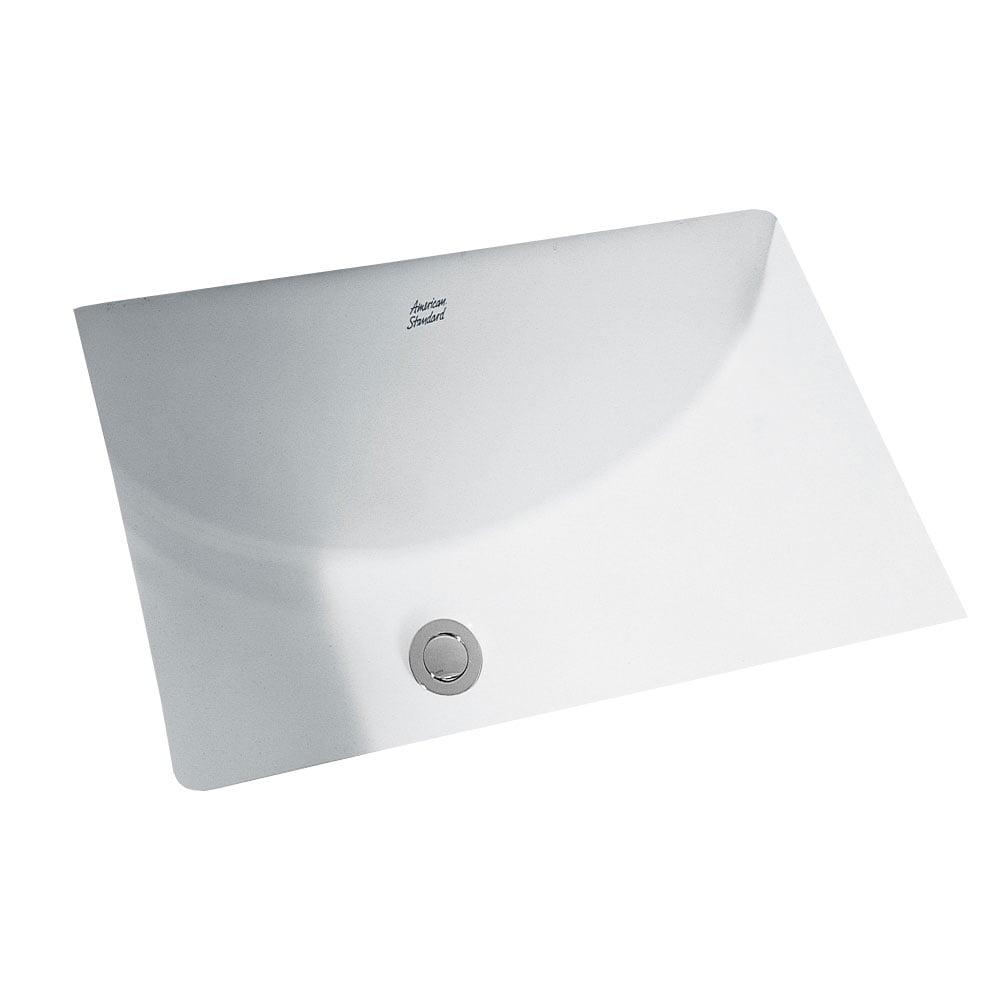 American Standard Studio 16.63'' Ceramic Rectangular Bathroom Sink with Overflow