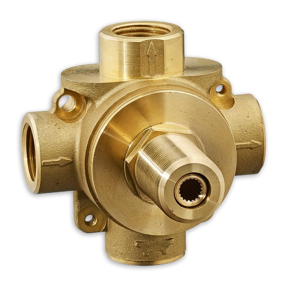 American Standard Brass 3-Way Diverter Rough-In Valve