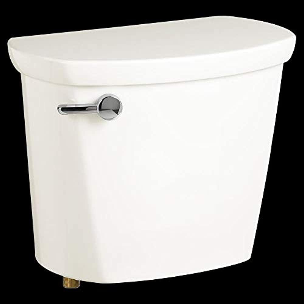 White Vitreous China Single Flush Toilet Tank