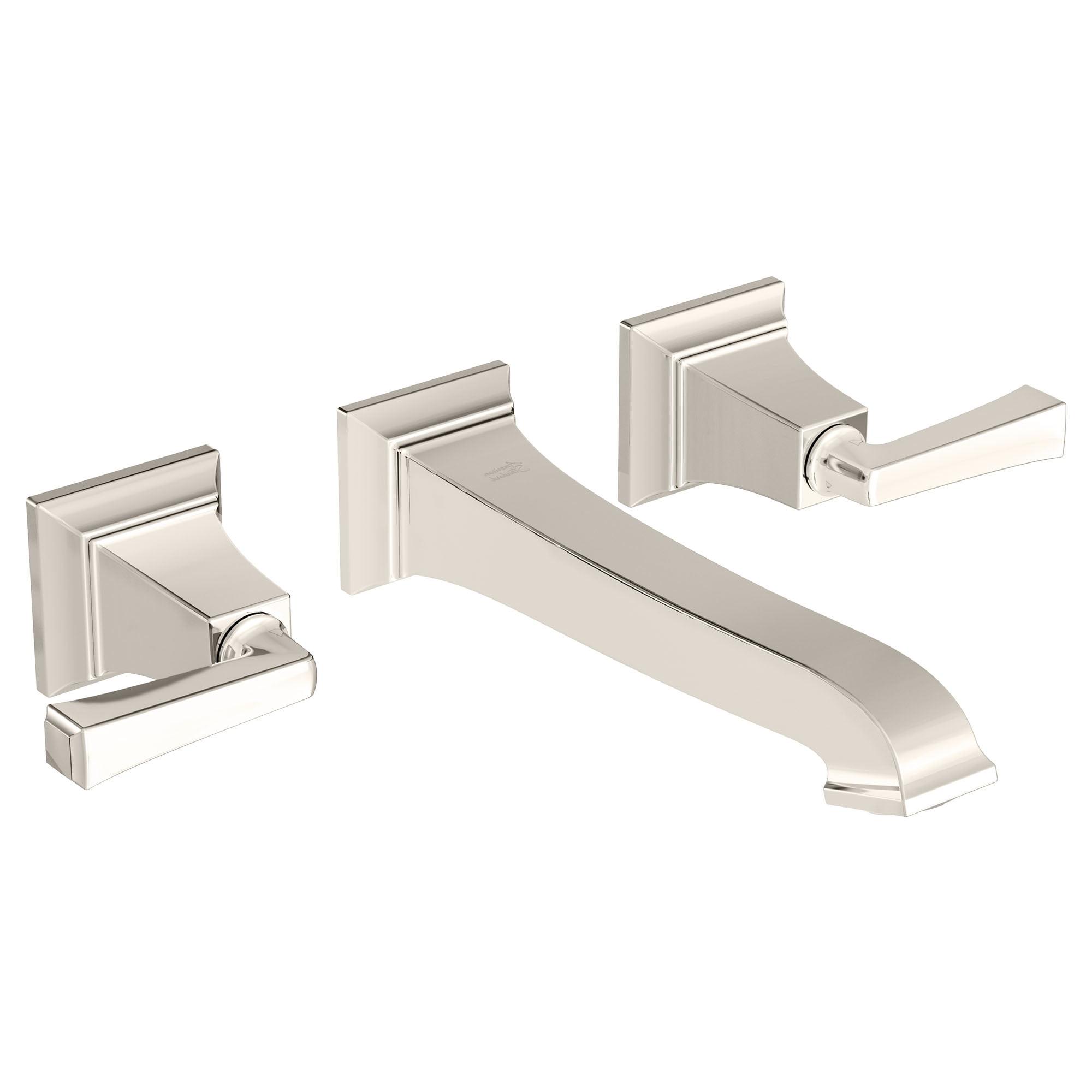 Town Square Polished Nickel 2-Handle Wall Mount Faucet