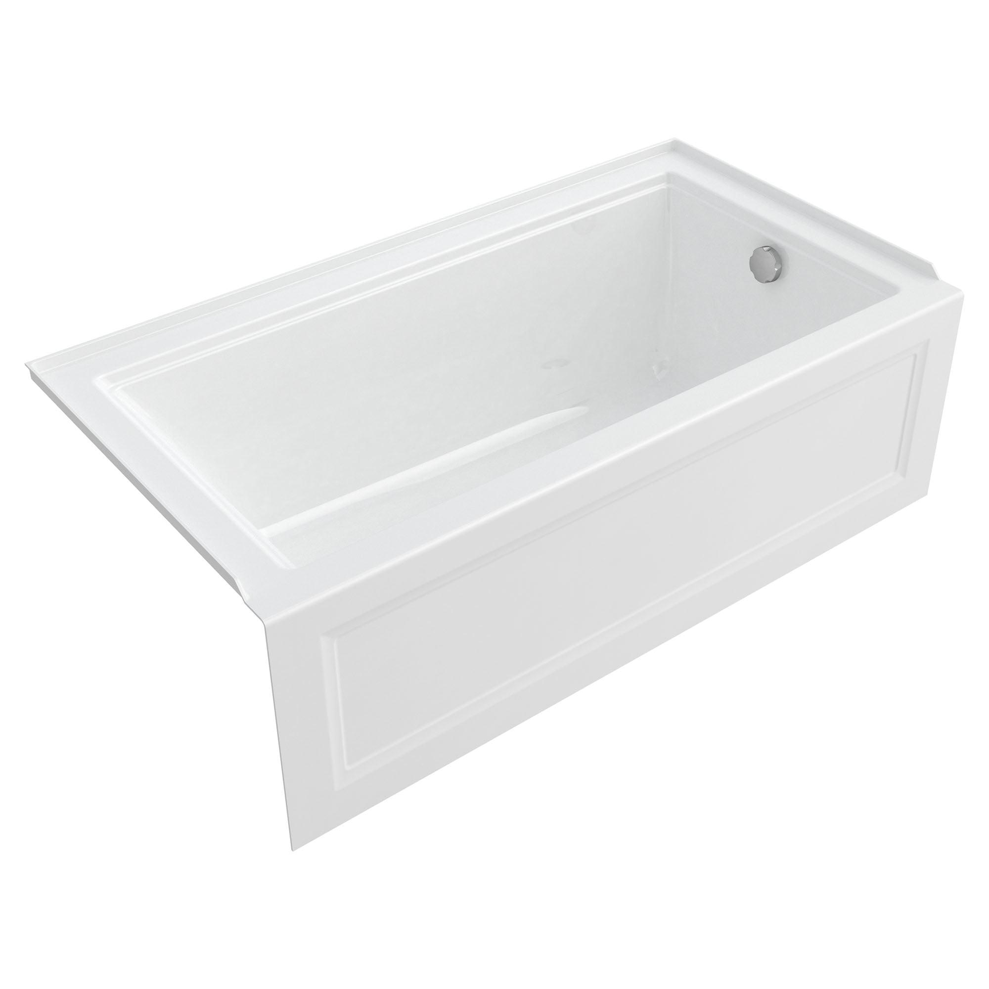 Town Square S 60'' x 32'' Alcove / Tile In Soaking Fiberglass Bathtub