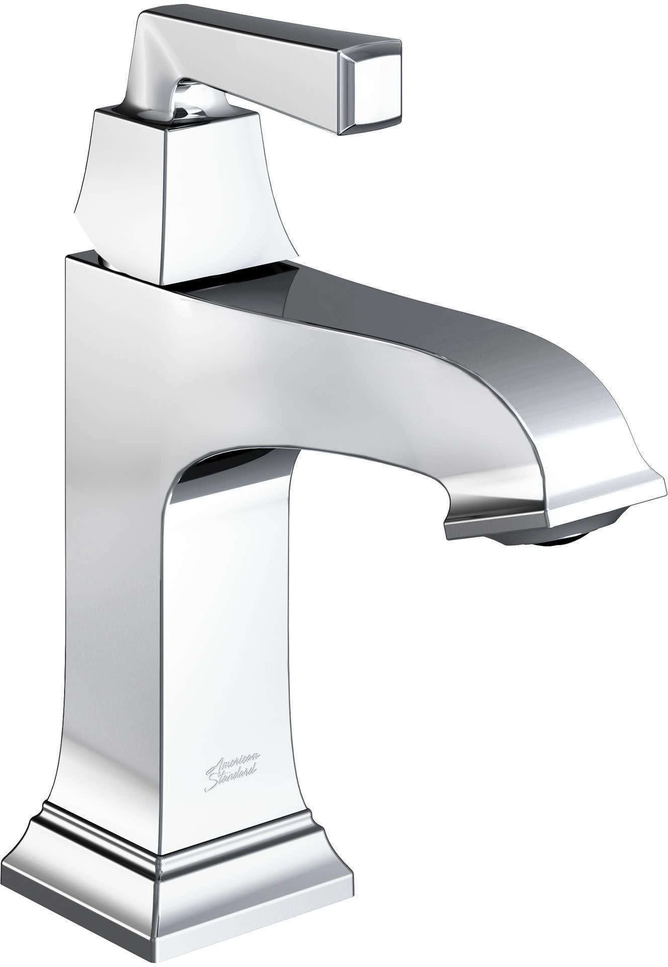 Town Square S Single-Hole Single-handle Bathroom Faucet with Drain Assembly