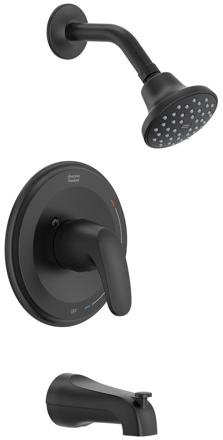 American Standard Tu075.508 Colony Pro Tub And Shower Trim Package - Black