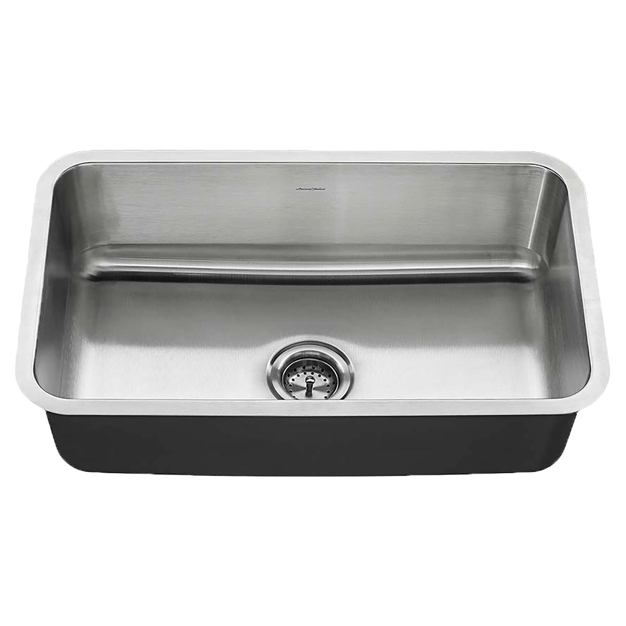 30'' Stainless Steel Undermount Single Bowl Kitchen Sink